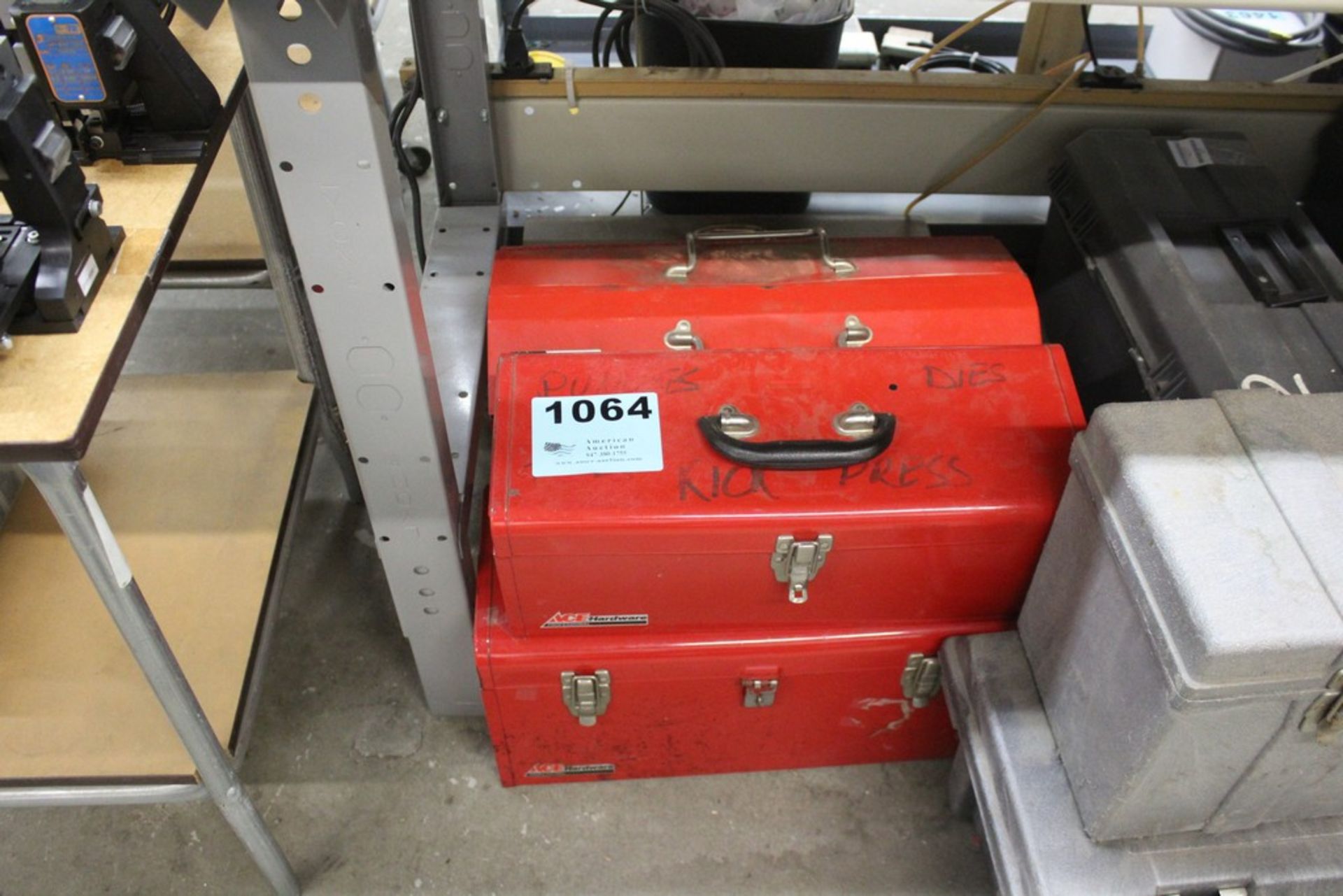 (5) ASSORTED TOOLBOXES