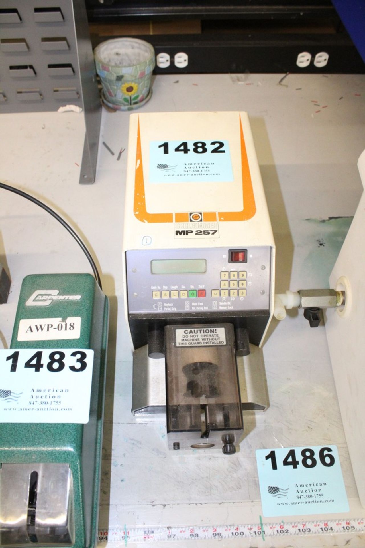 SCHLEUNIGER MODEL MP257 WIRE/CABLE STRIPPER