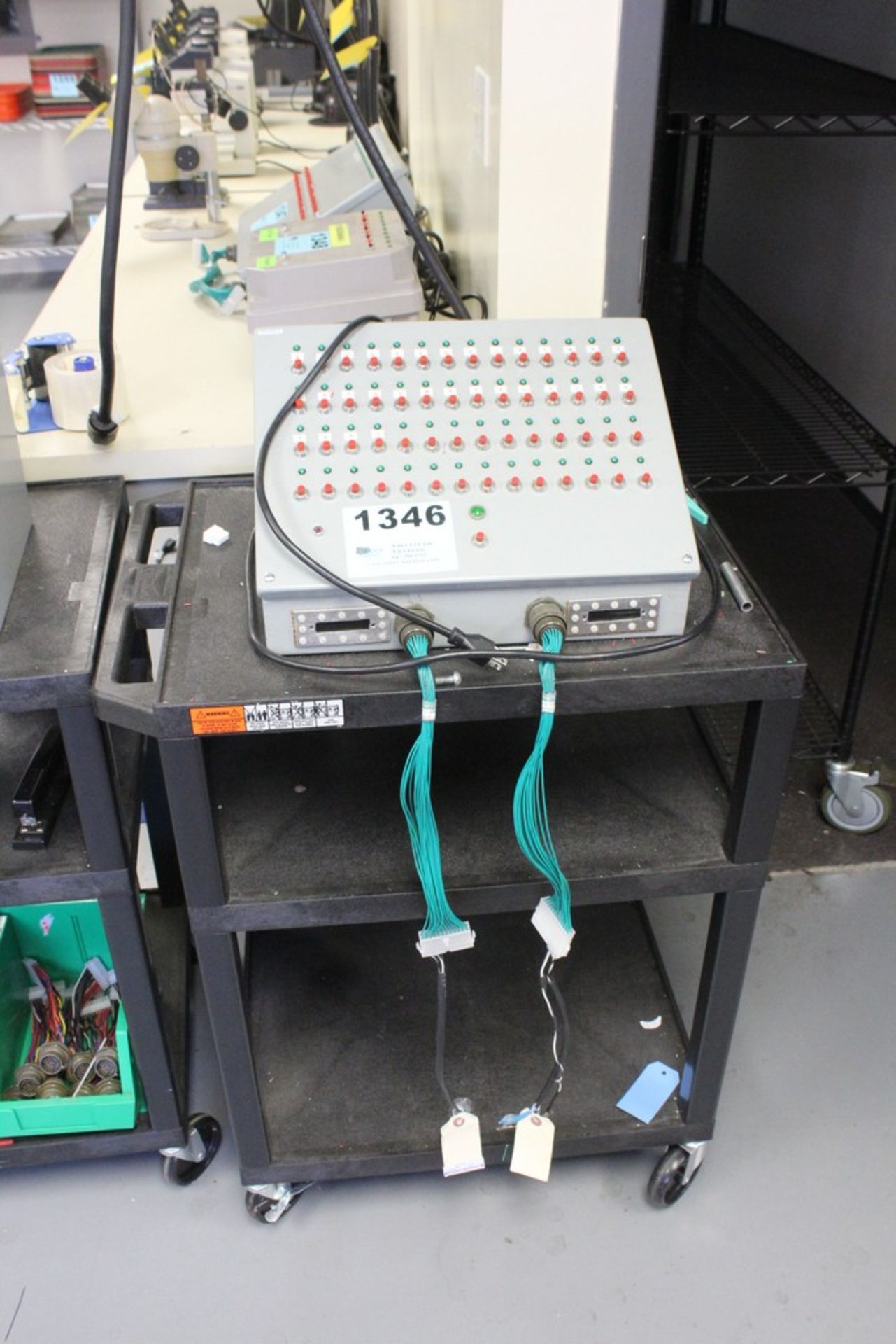 CIRCUIT BOARD TEST UNIT WITH CART