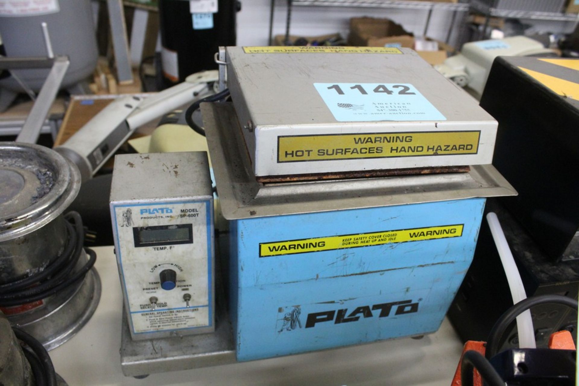 PLATO SP-600T SOLDER POT WITH LCD SCREEN