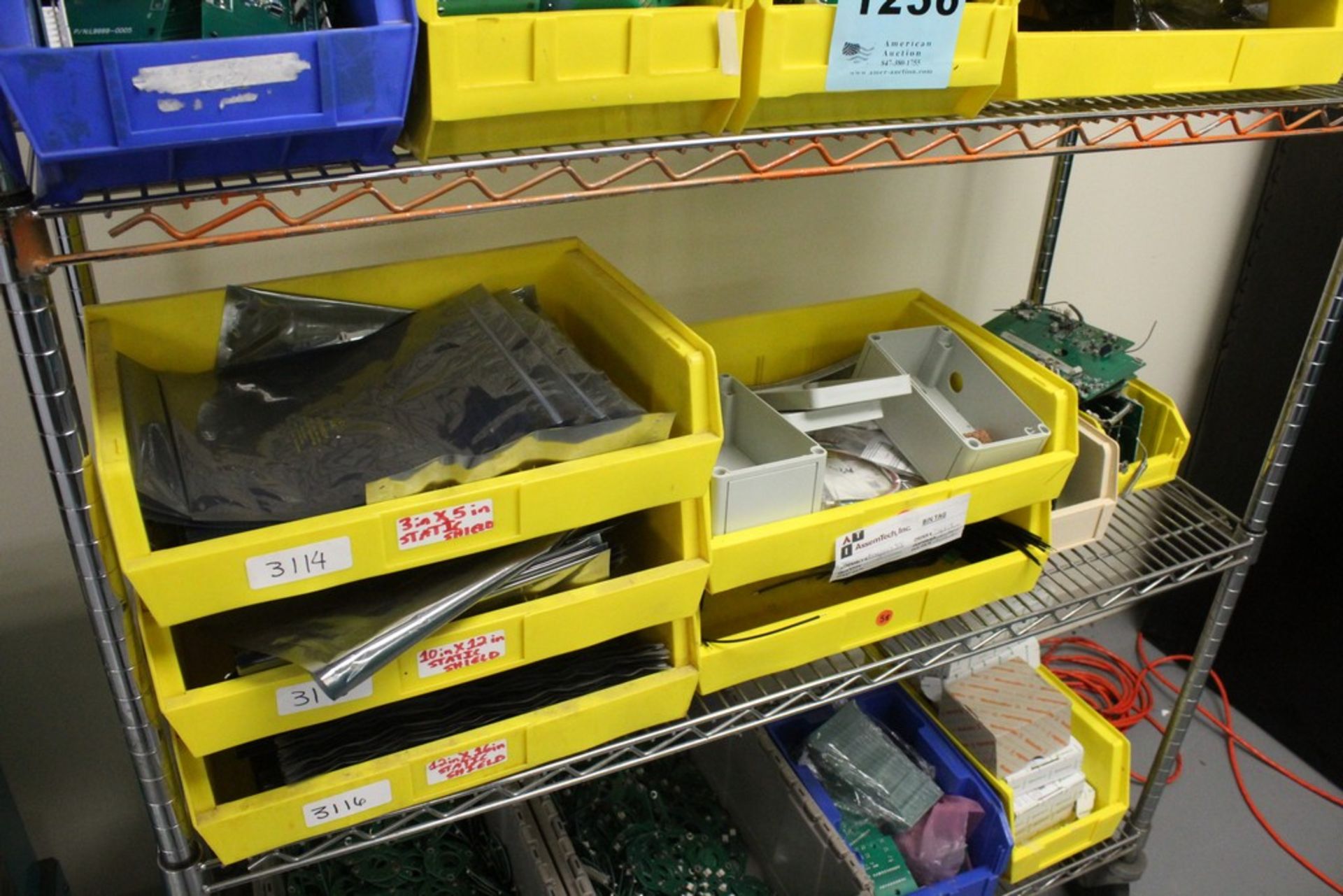 CONTENTS OF RACK, CIRCUIT BOARDS AND COMPONENTS, ETC - Image 3 of 4