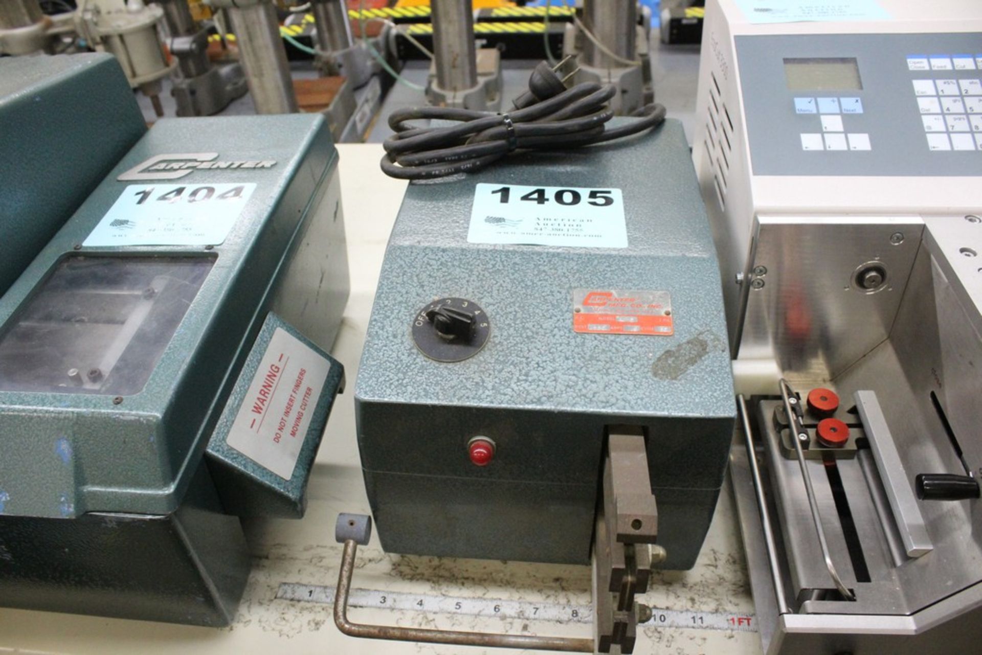 CARPENTER MFG. CO. MODEL 91C WIRE CRIMPER