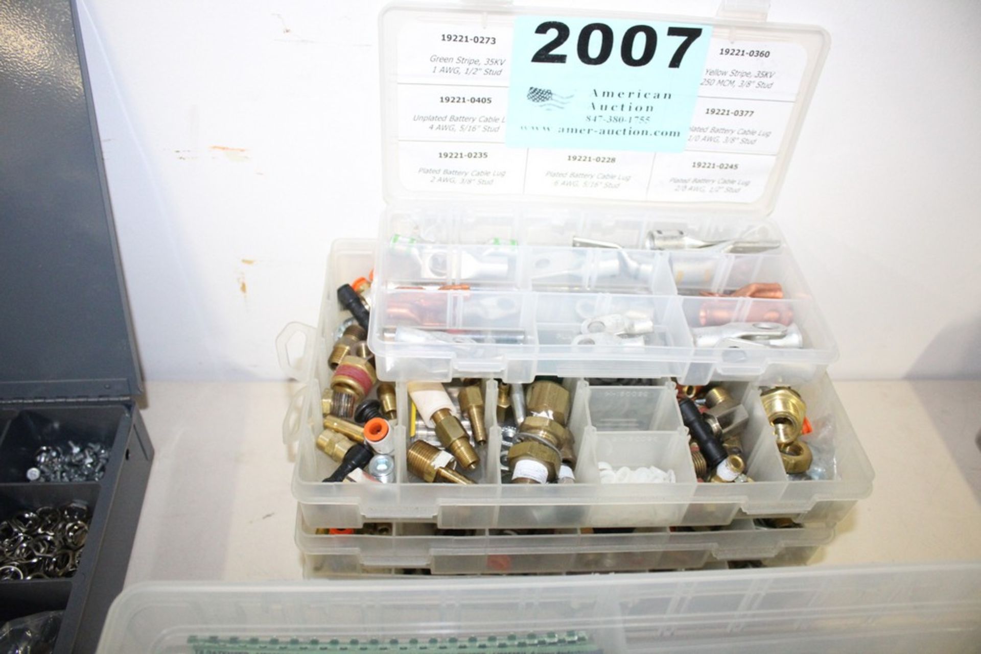 ASSORTED FITTINGS IN FOUR CASES