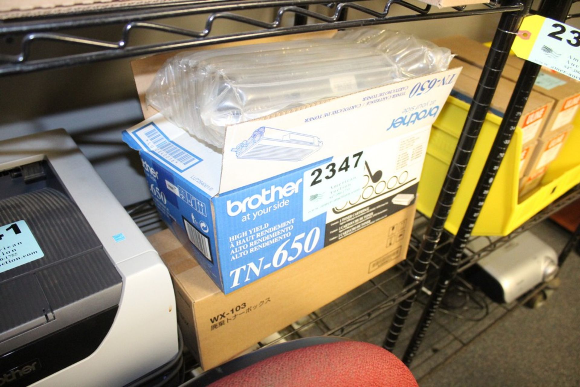 (2) ASORTED BOXES OF TONER