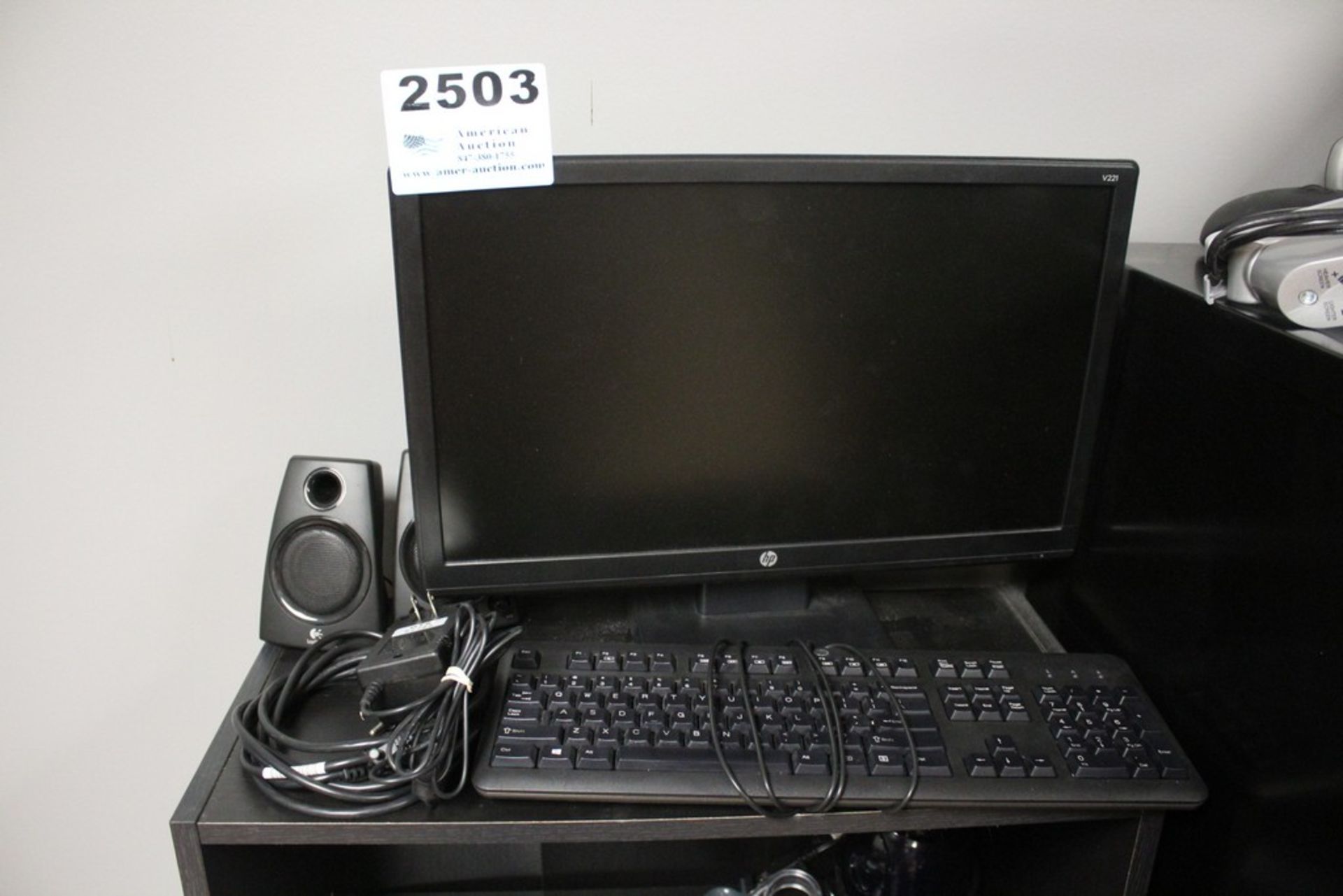 HP MODEL V221 21" FLATSCREEN MONITOR