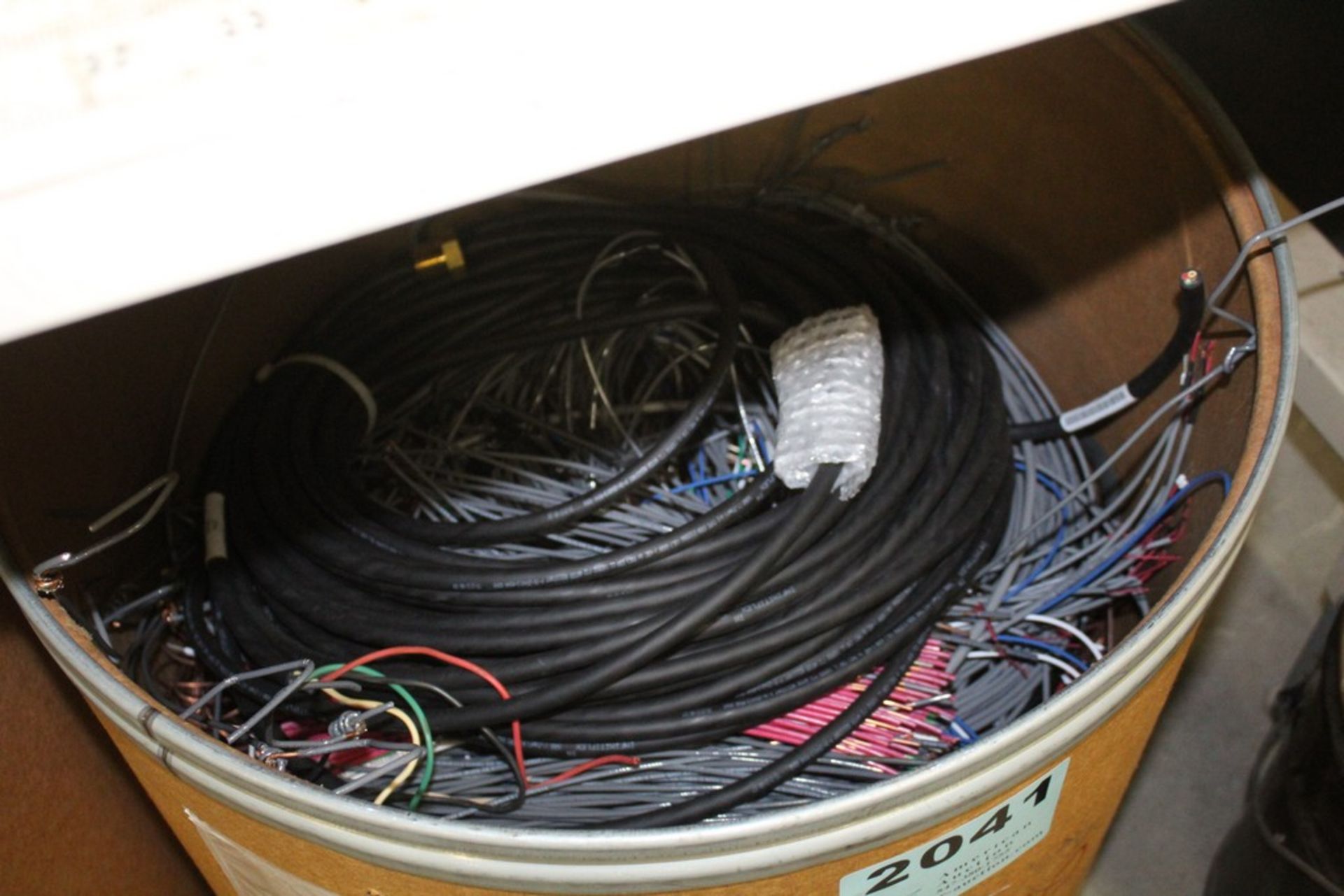 ASSORTED WIRE IN THREE BARRELS - Image 2 of 2