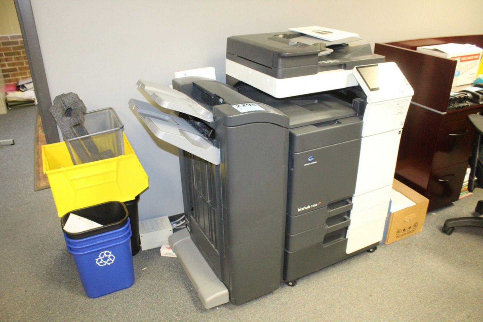 KONICA MINOLTA BIZHUB C258 COLOR LASER COPIER