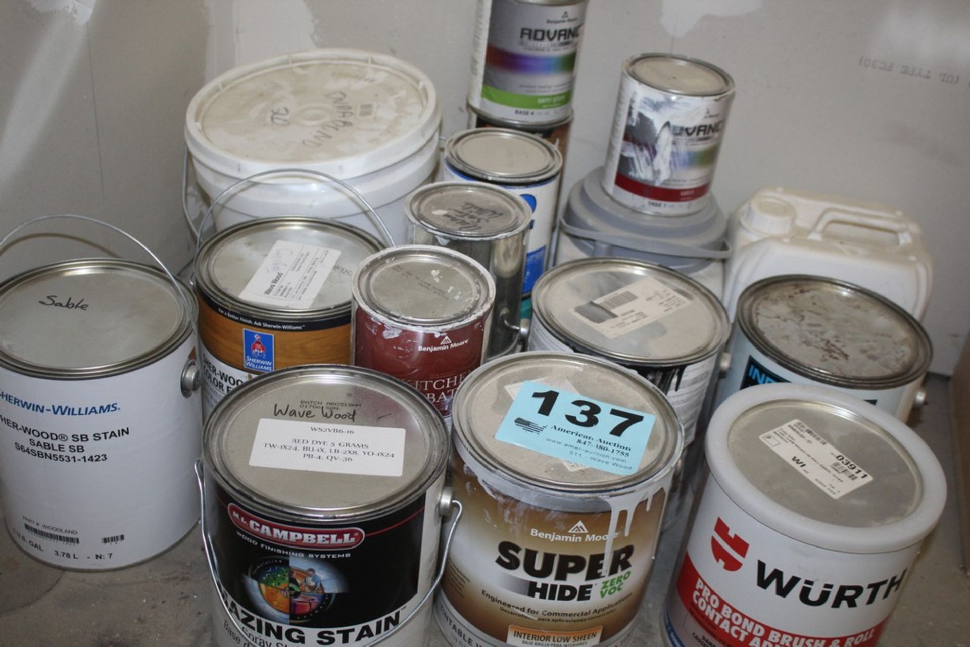 ASSORTED PAINTS AND CHEMICALS - Image 2 of 2