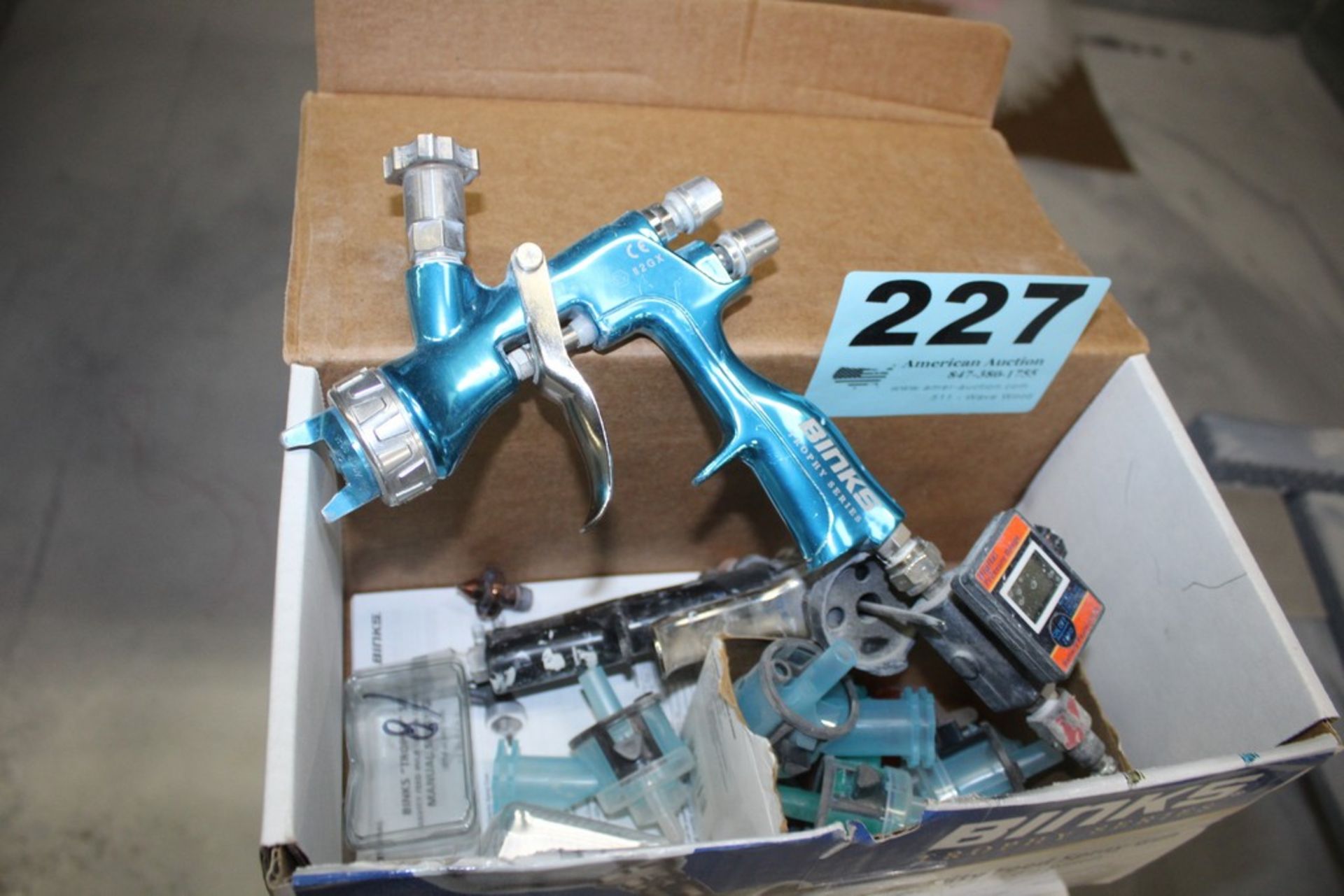 BINKS TROPHY SERIES HVLP PAINT GUN