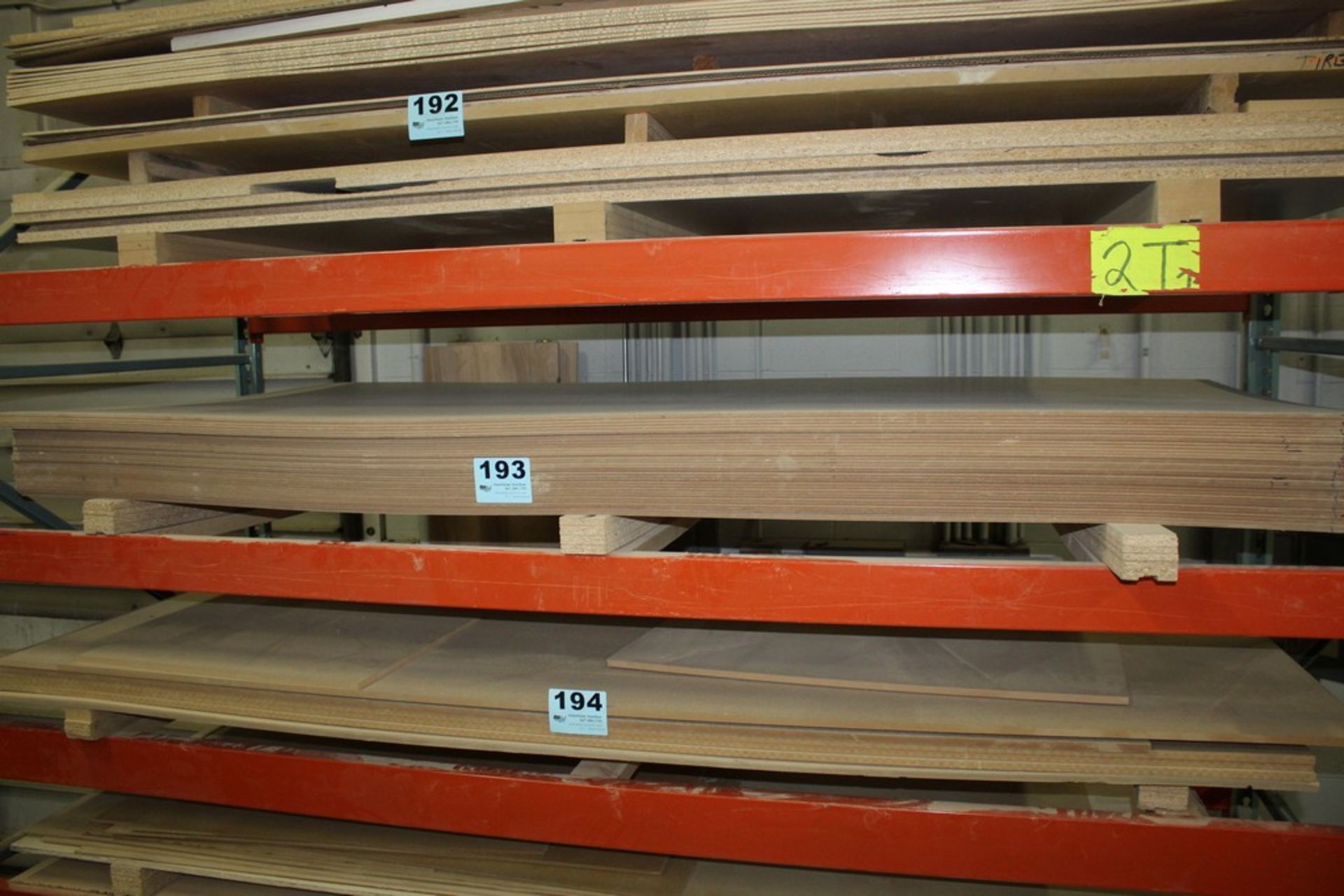 (33) SHEETS OF 4' X 8' X 1/4" PANEL BOARD