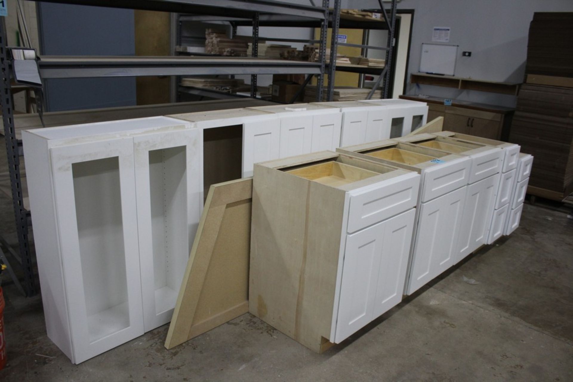 ASSORTED BASE AND WALL CABINETS