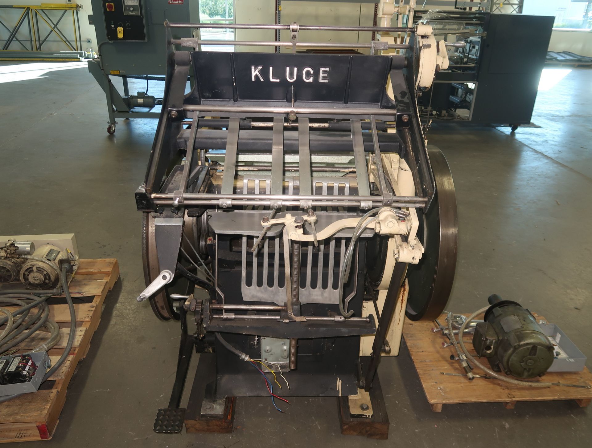 KLUGE DIE CUTTER SN. 2EHD145983 (NOT RUNNING) - Image 5 of 5