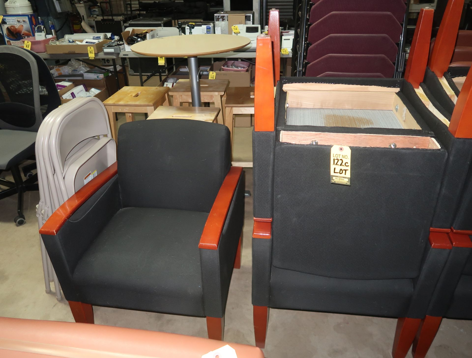 LOT (4) INDIVIDUAL GUEST CHAIRS