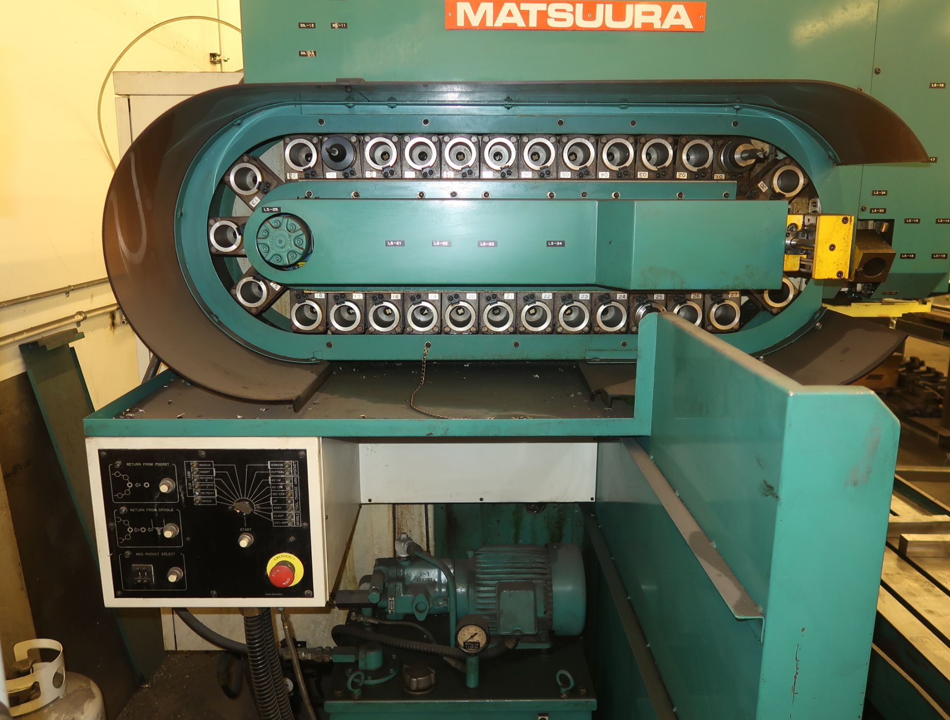 MATSUURA MC 760V CNC MACHINING CENTER, 30 TOOL ATC, SN. 84064112 (LOCATED AT 4118 E. ELWOOD ST. - Image 2 of 7