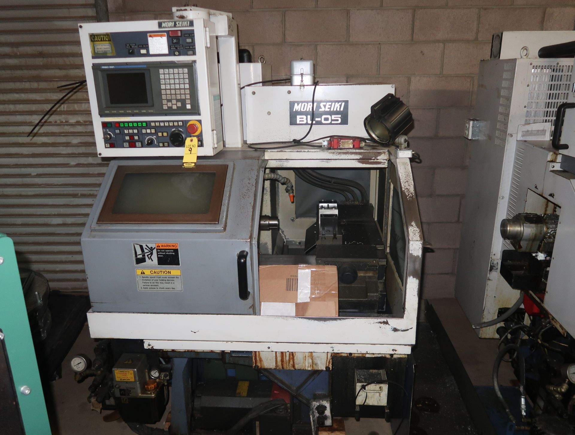 MORISEIKI BL-05 CNC TURNING CENTER, MSC-52T CONTROL