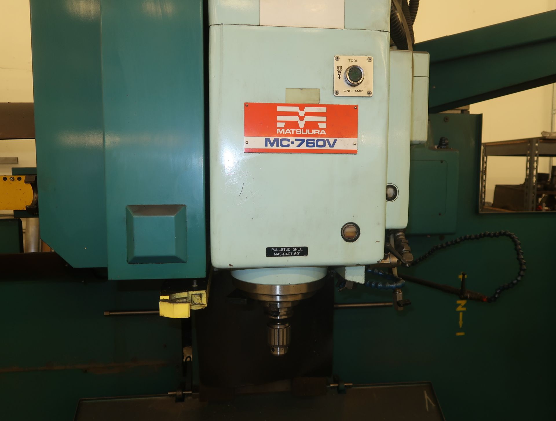 MATSUURA MC 760V CNC MACHINING CENTER, 30 TOOL ATC, SN. 84064112 (LOCATED AT 4118 E. ELWOOD ST. - Image 4 of 7