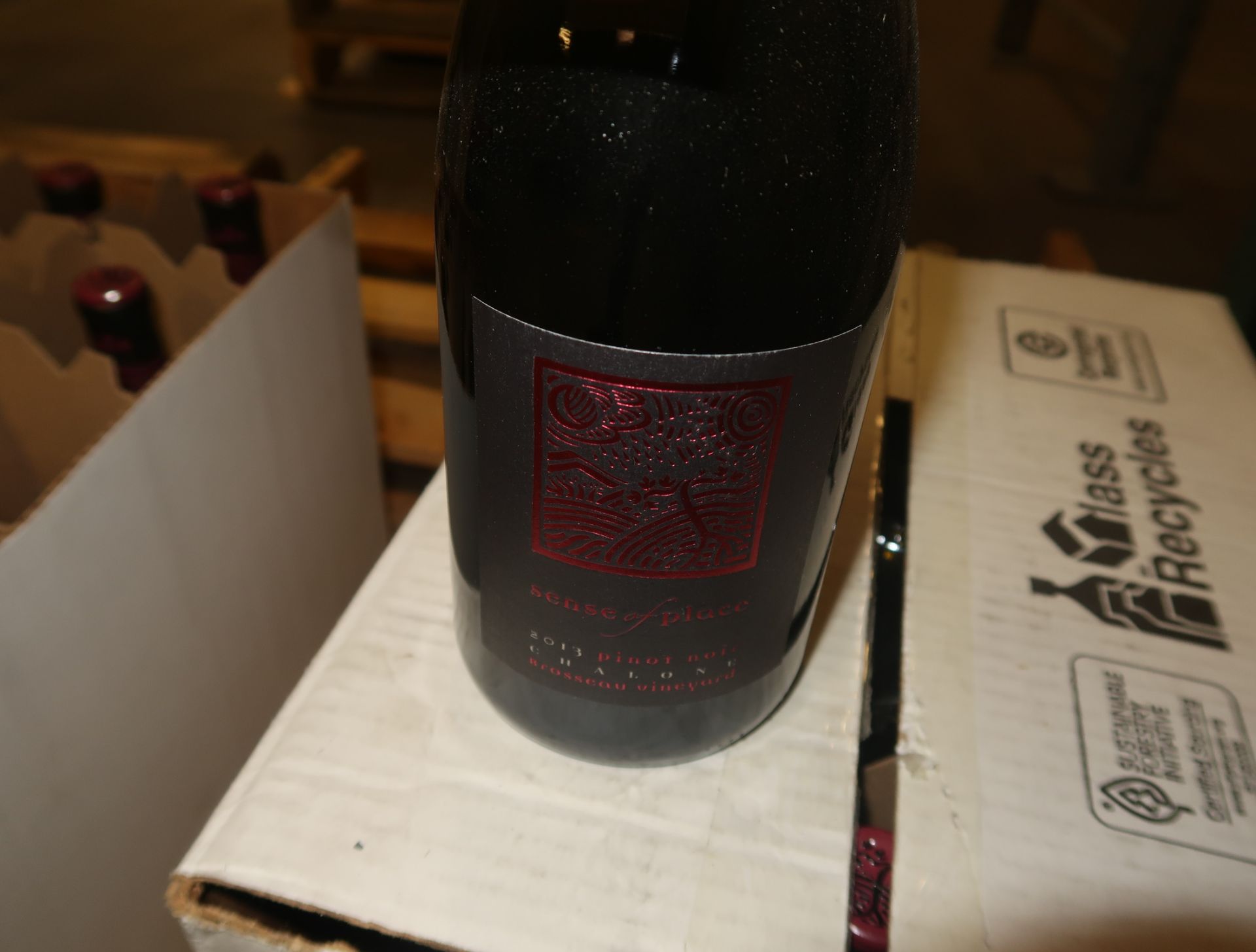 WINE, SENSE OF PLACE, 2013, PINOT NOIR, BROSSEAU, 750ML - Image 2 of 2