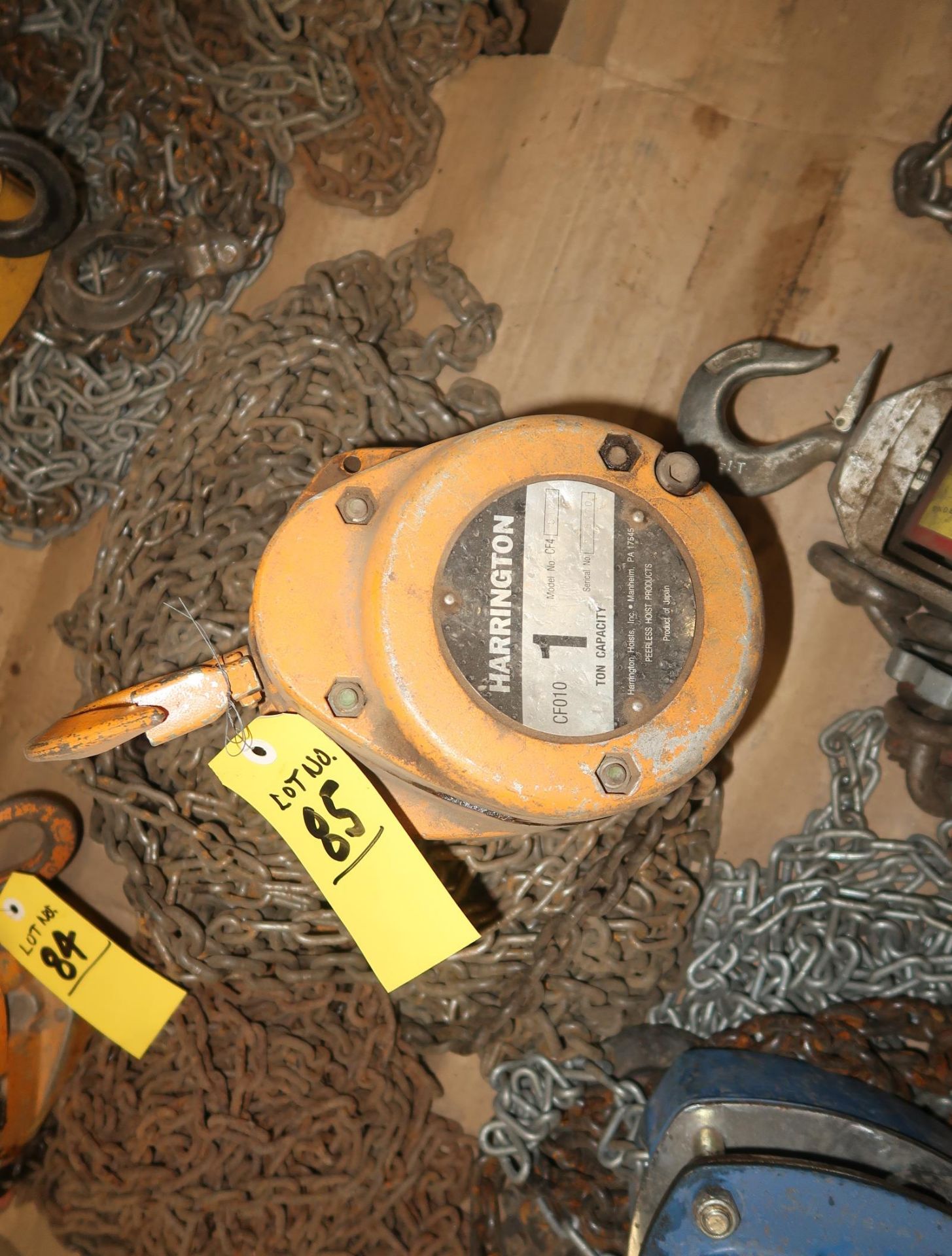 HARRINGTON 1 TON CHAIN HOIST