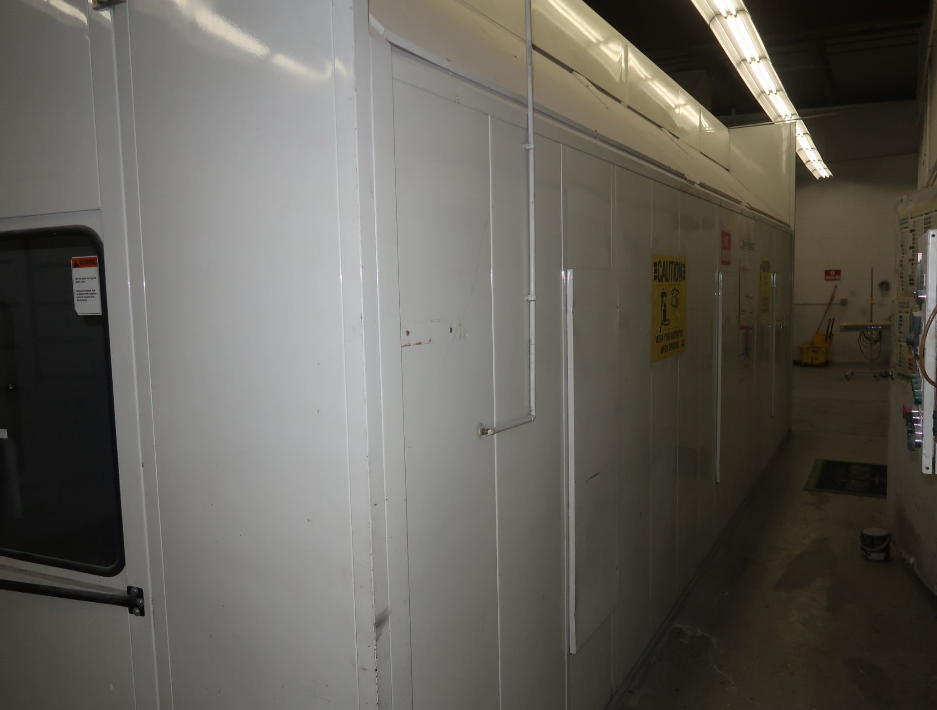 GARMAT USA MDL. 99800 DRIVE IN PAINT BOOTH, 13.5' X 22.5' X 10.5', SN. 003621, CABIN MDL. 99800X - Image 2 of 8