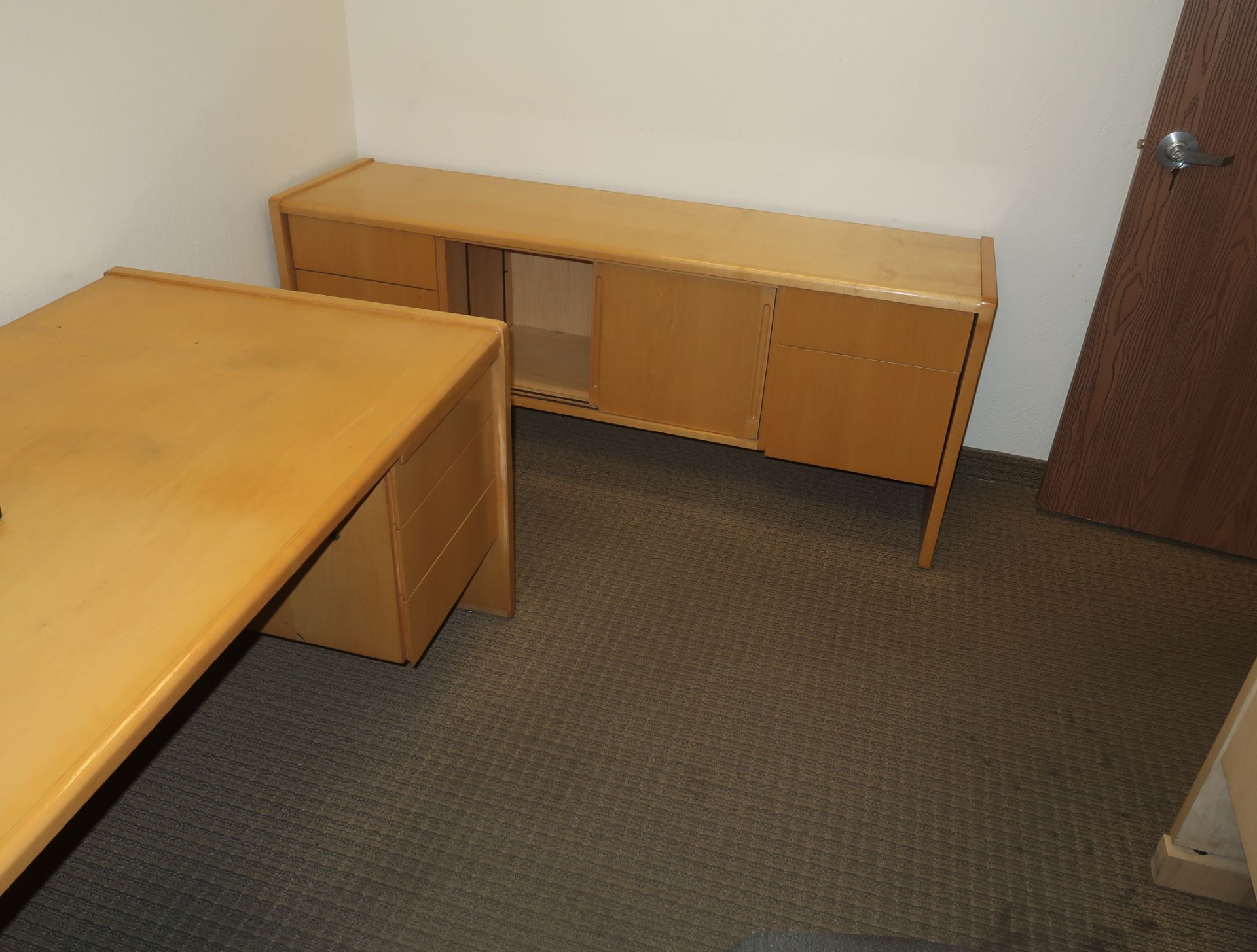 LOT FILE CABINETS, DESKS, CONTENTS IN OFFICE - Image 2 of 2