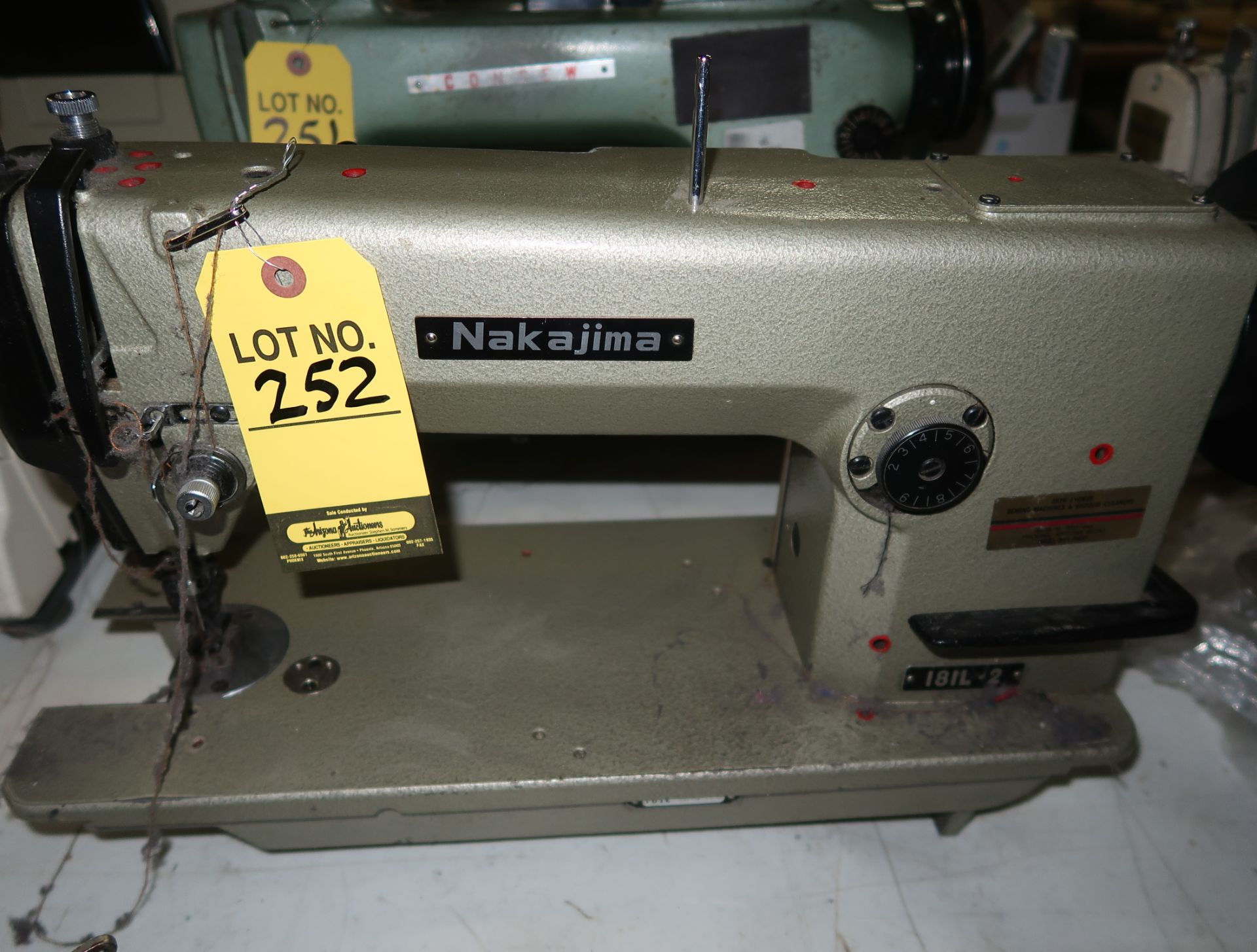 NAKAJIMA SEWING MACHINE MDL. 181L-2 - Image 2 of 3