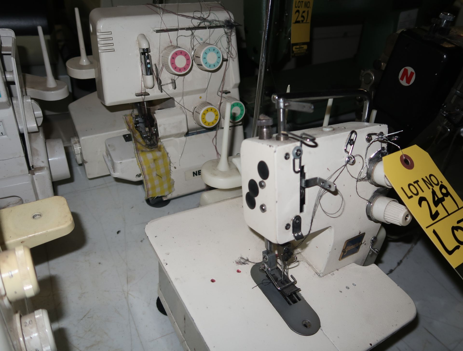 YAMATA FK77-03 & NOCCHI S-3010 SERGER