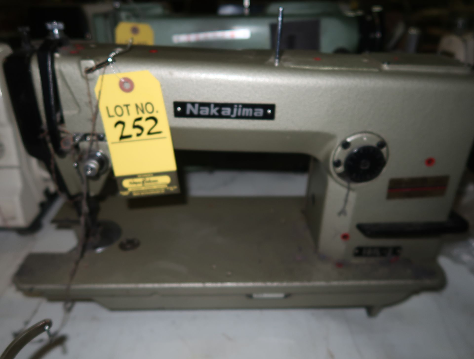 NAKAJIMA SEWING MACHINE MDL. 181L-2