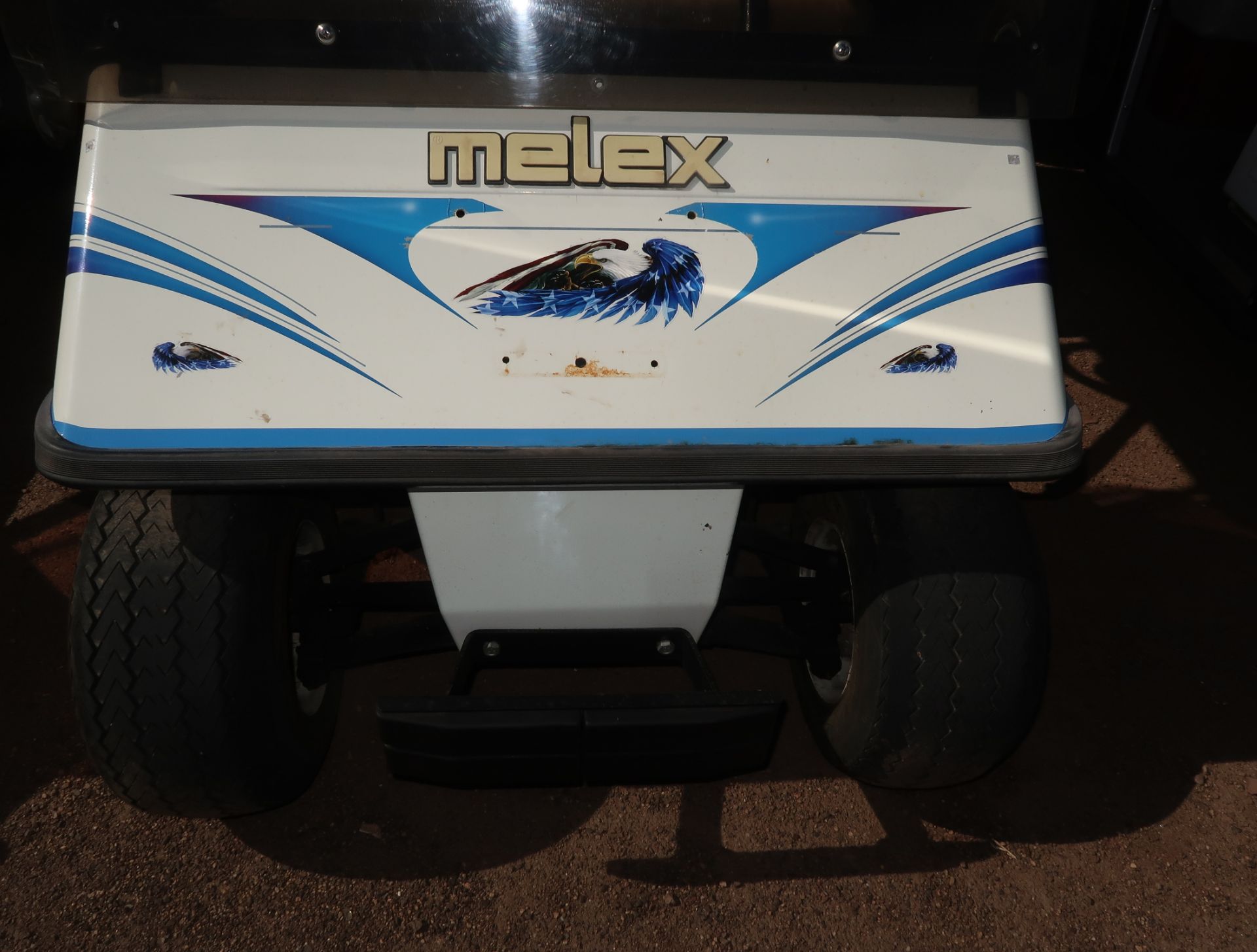 MELEX GOLFCART W/ CHARGER & BATTERIES, REAR SEAT MDL. 252 SN. 191992 (NO TITLE) - Image 9 of 10