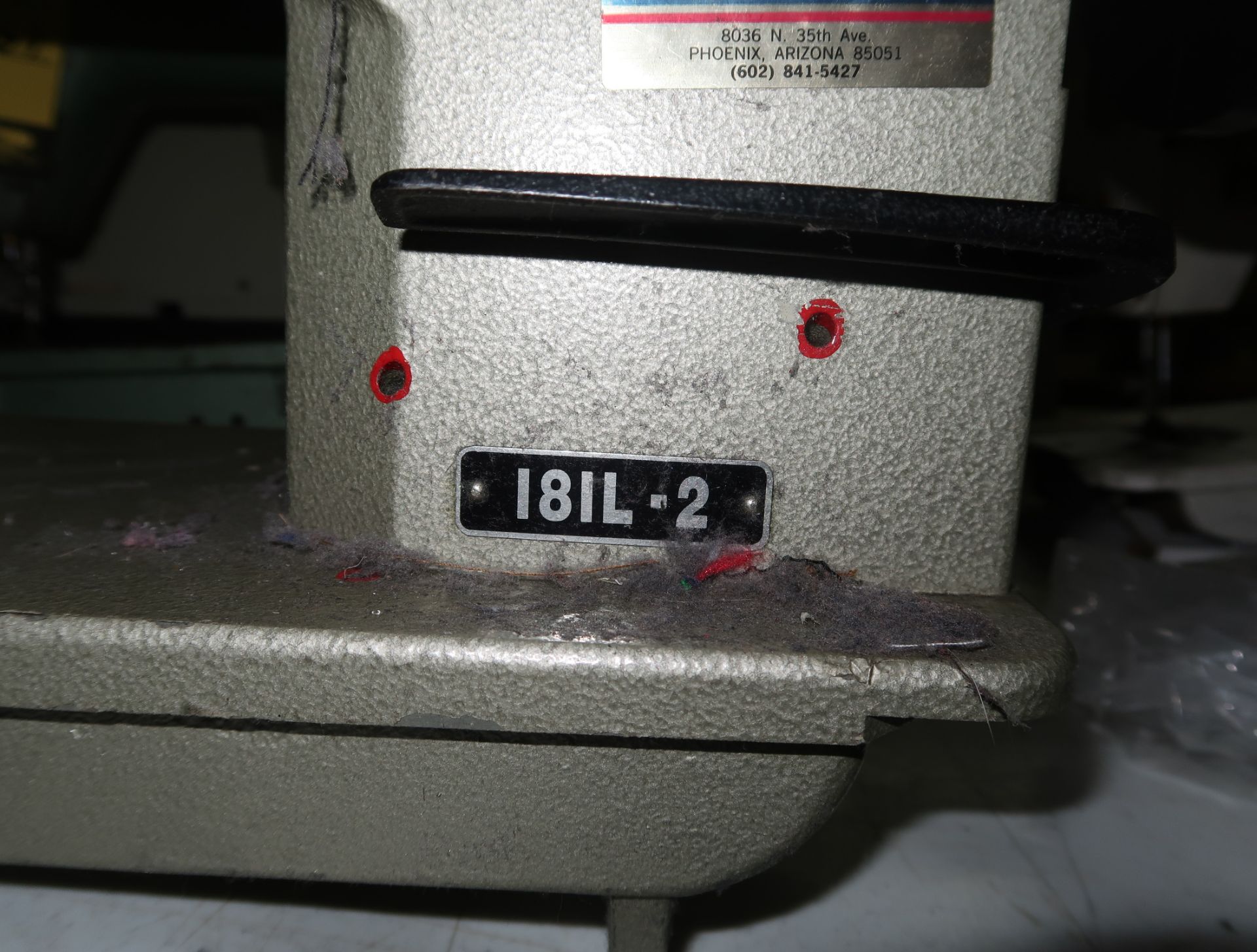 NAKAJIMA SEWING MACHINE MDL. 181L-2 - Image 3 of 3