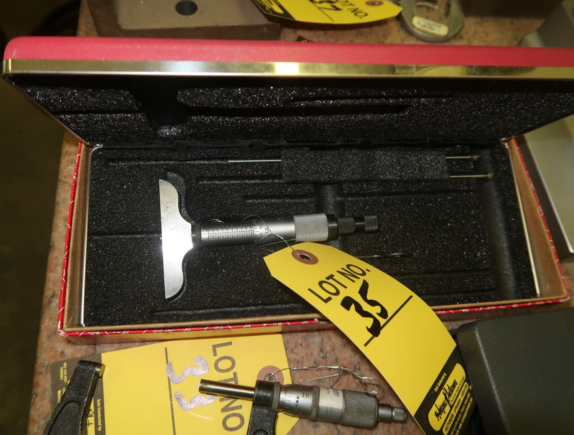 STARRETT DEPTH MICROMETER