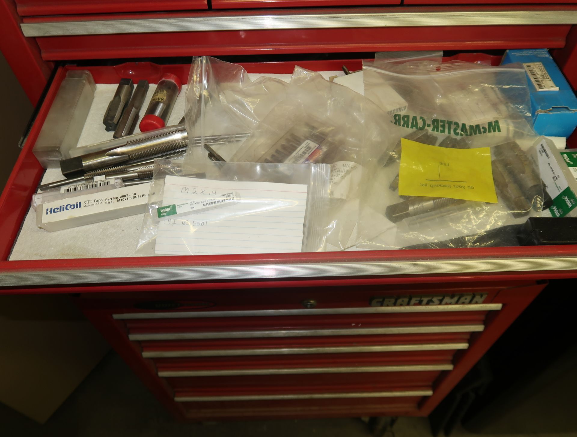 CRAFTSMAN ROLL-AWAY TOOL BOX, LOADED - Image 3 of 10