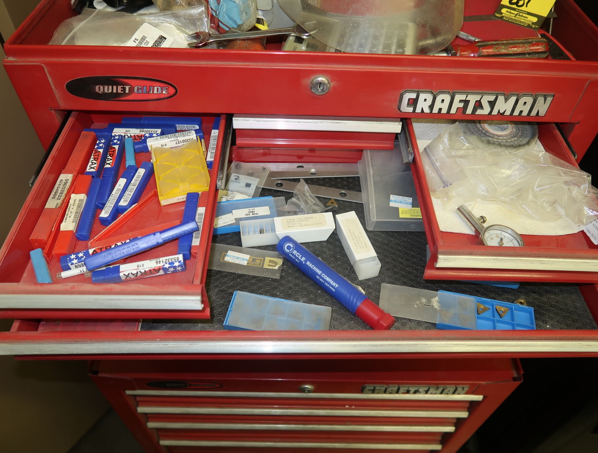 CRAFTSMAN ROLL-AWAY TOOL BOX, LOADED - Image 2 of 10