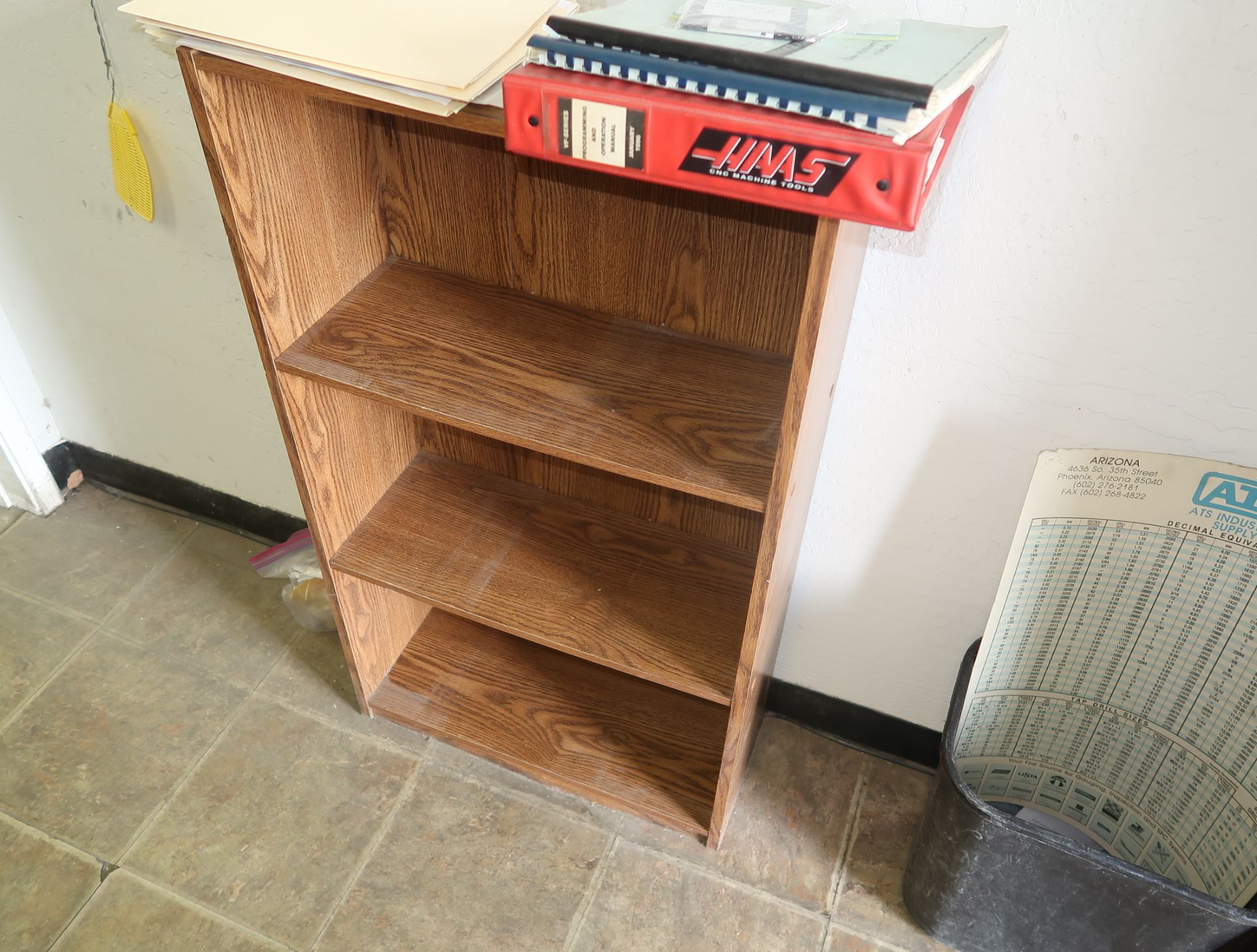 LOT DESK, BOOKCASE AND CREDENZA - Image 2 of 2