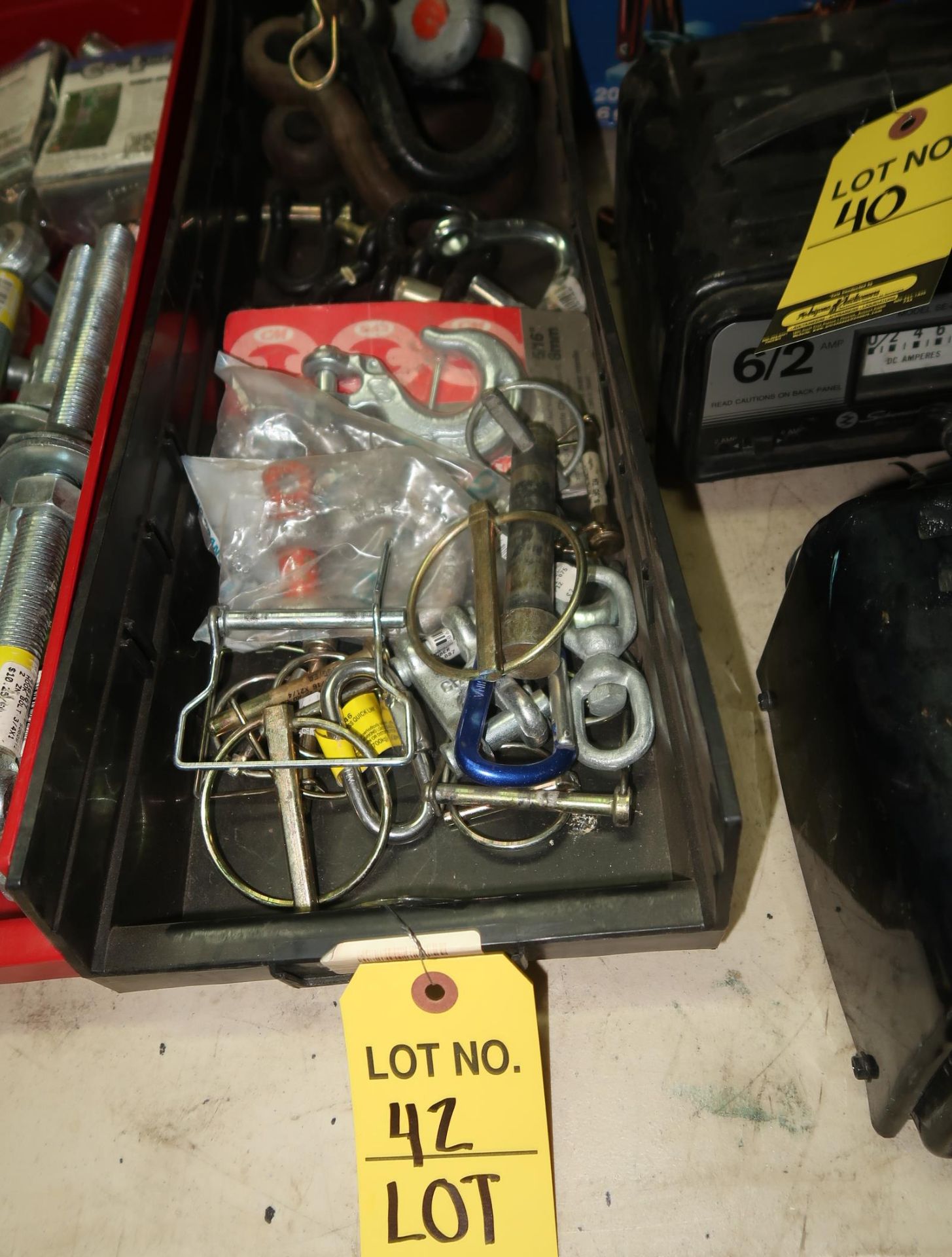 LOT U-BOLTS, CLAMPS, ETC.