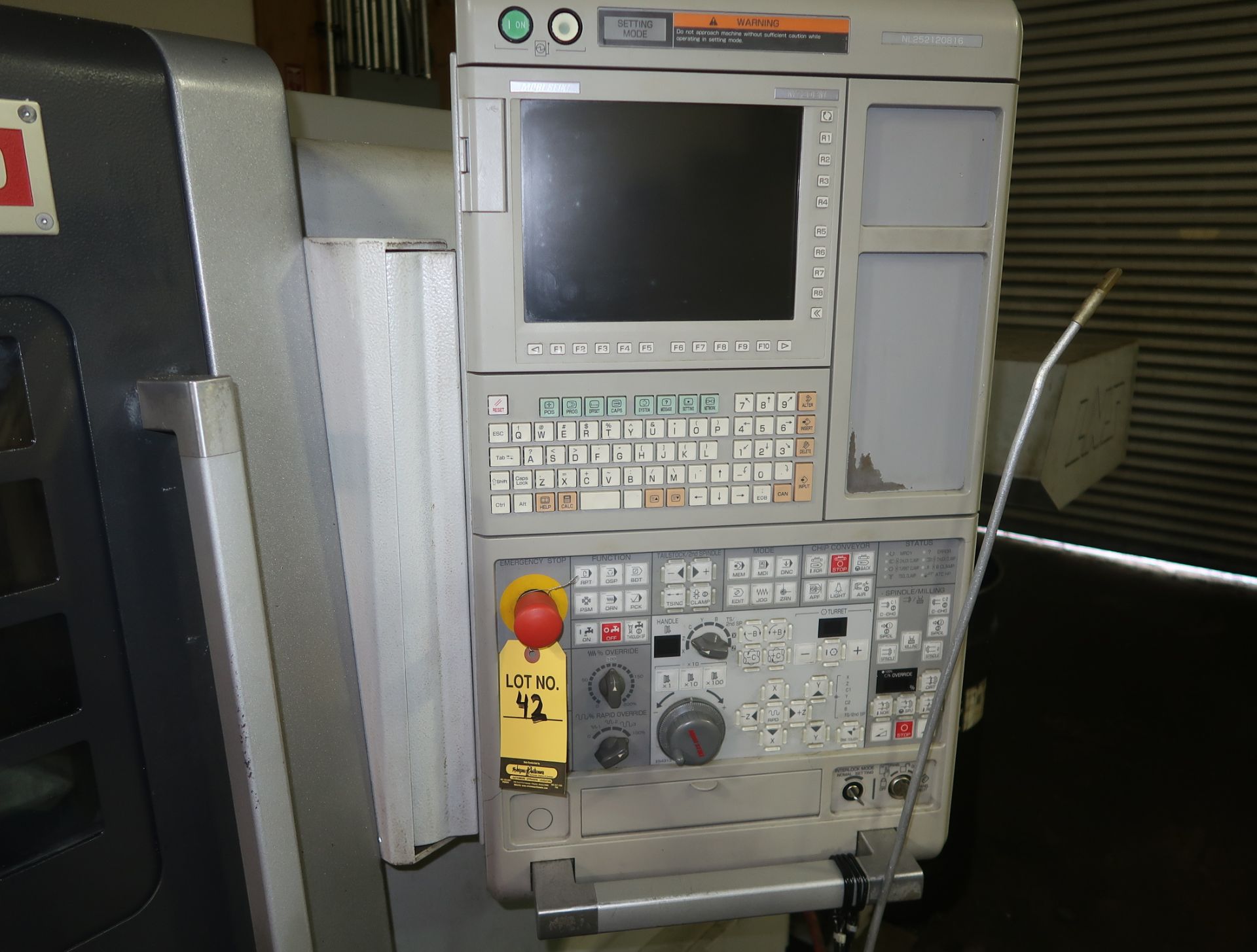 2012 MORI SEIKI NLX 2500/700 CNC TURNING CENTER, M730BM CONTROL, COOL JET HIGH PRESSURE COOLANT UNIT - Image 15 of 18