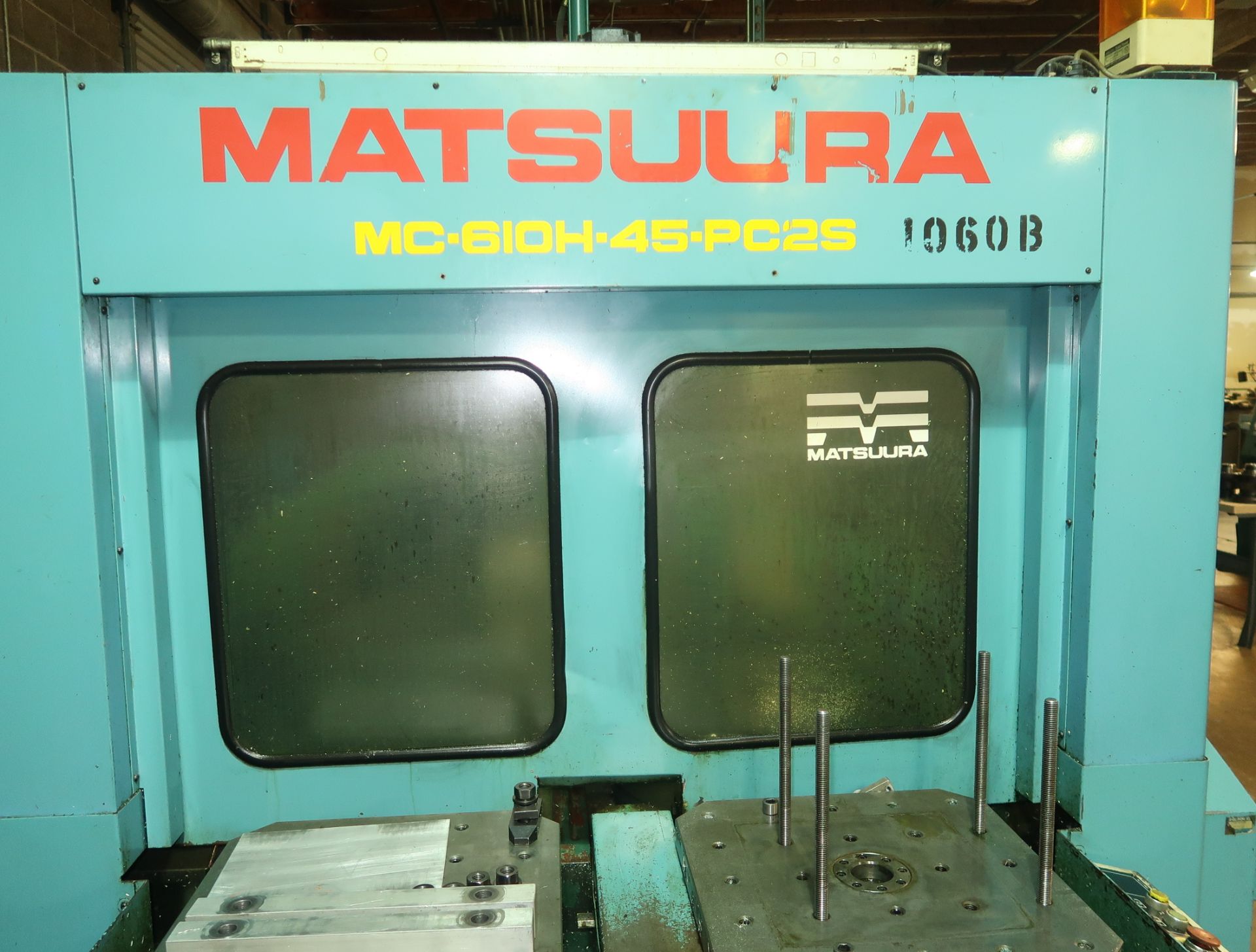 MATSUURA MC-610H-45-PC2S, TWIN PALLET, HORIZONTAL MACHINING CENTER, 60 TOOL CAPACITY, SN. 900208332 - Image 11 of 11