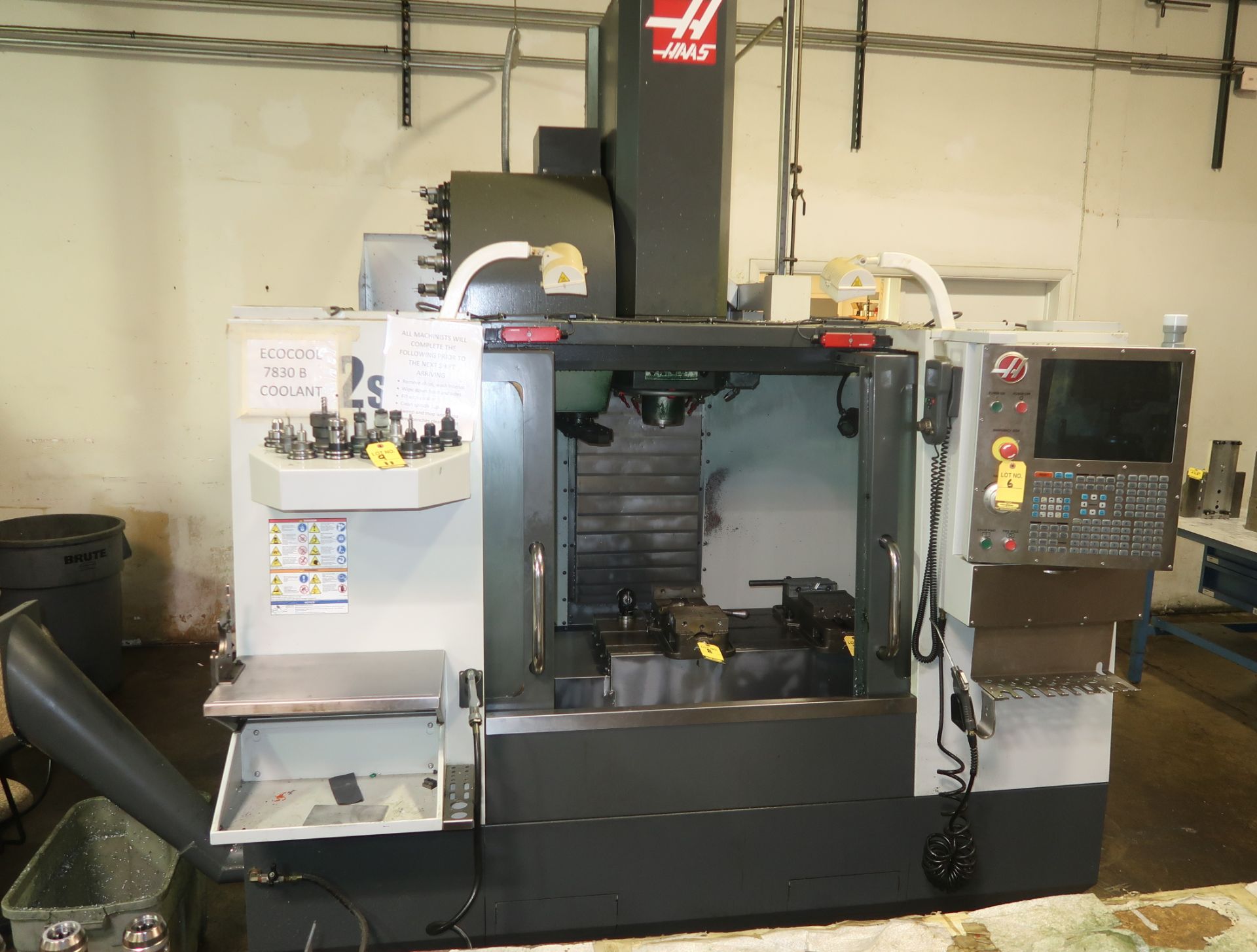 2014 HAAS VF-2SS CNC VERTICAL MACHINING CENTER, 4TH AXIS READY, SN. 1116083