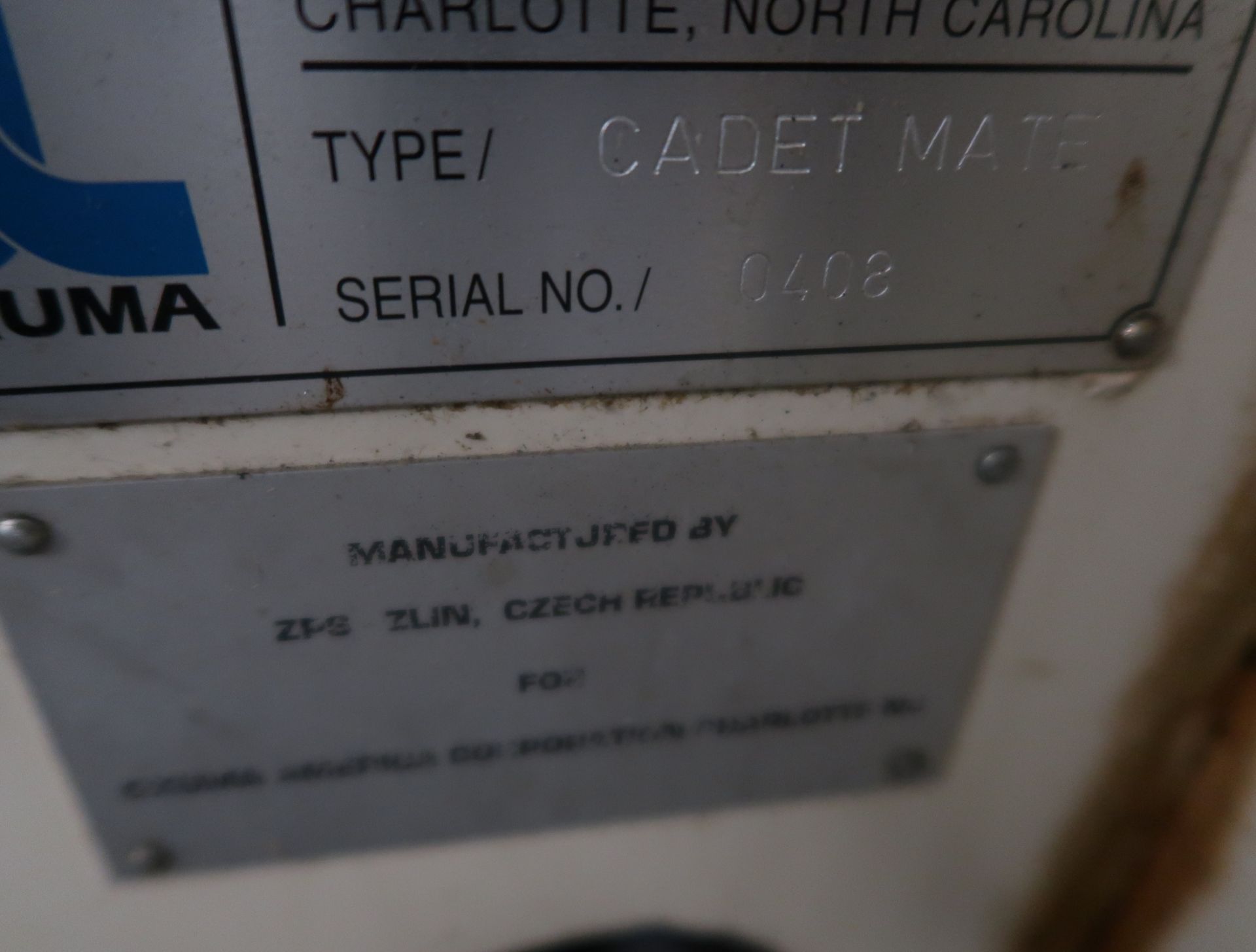 1998 OKUMA CADET-MATE 4020 CNC VERTICAL MACHINING CENTER, OSP-700M CONTROL, SN. 0408 (NOT OPERATIONA - Image 4 of 4