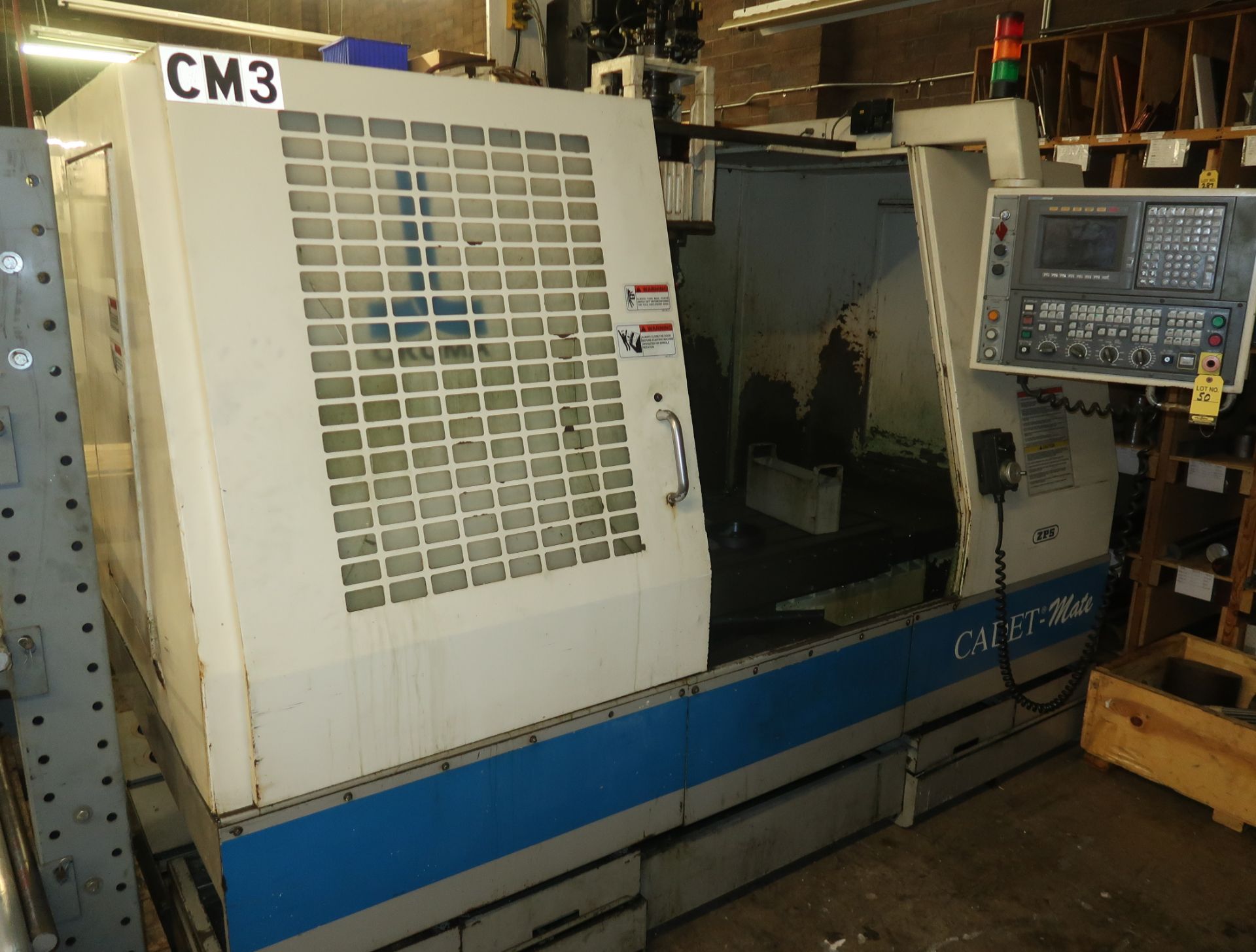 1998 OKUMA CADET-MATE 4020 CNC VERTICAL MACHINING CENTER, OSP-700M CONTROL, SN. 0408 (NOT OPERATIONA