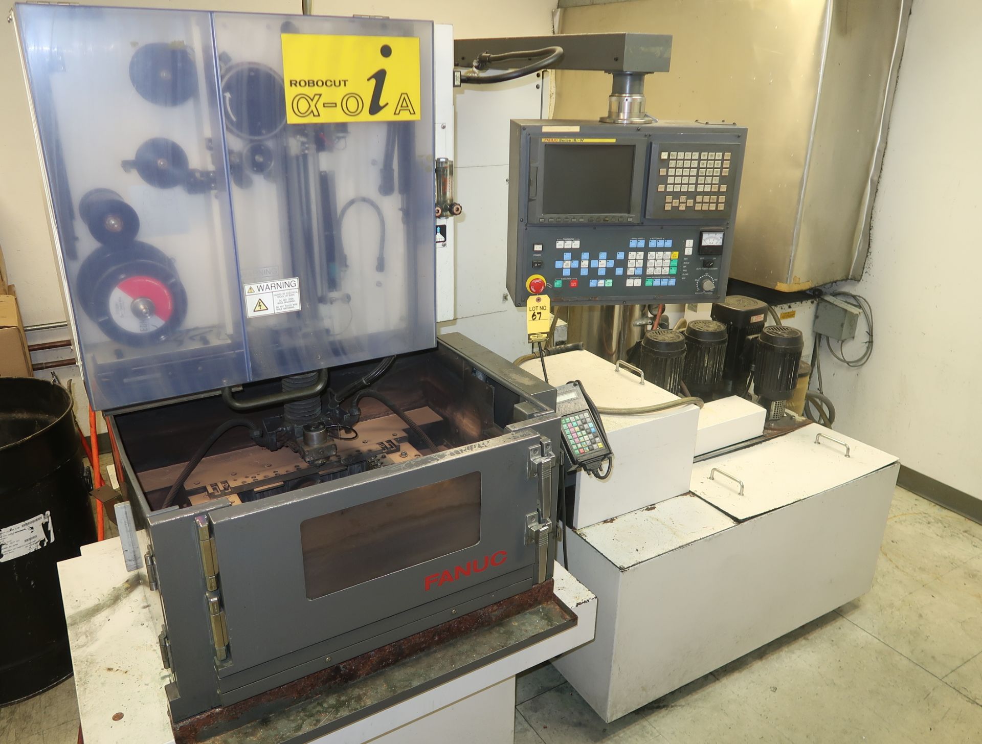 2001 FANUC ROBOCUT AOiA, MDL. AO4B-0234-B214 CNC HIGH SPEED WIRE EDM, FANUC 18i-W CONTROL, SN.