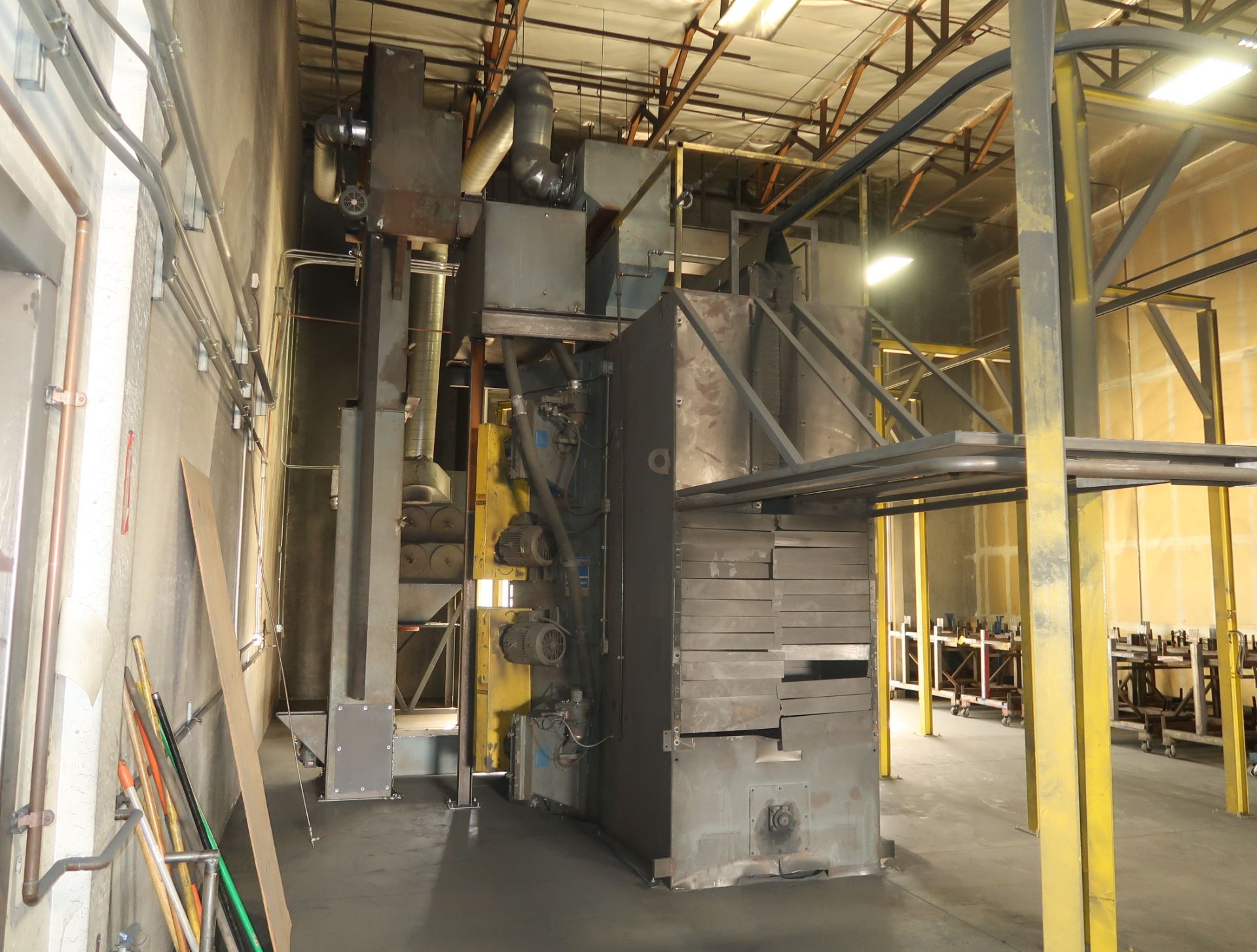 PANGBORN RK ROTO BLAST WHEELABRATOR W/ TORIT DUST COLLECTOR MDL. ES-1838 SN. ES-1838-6-8626 - Image 14 of 20