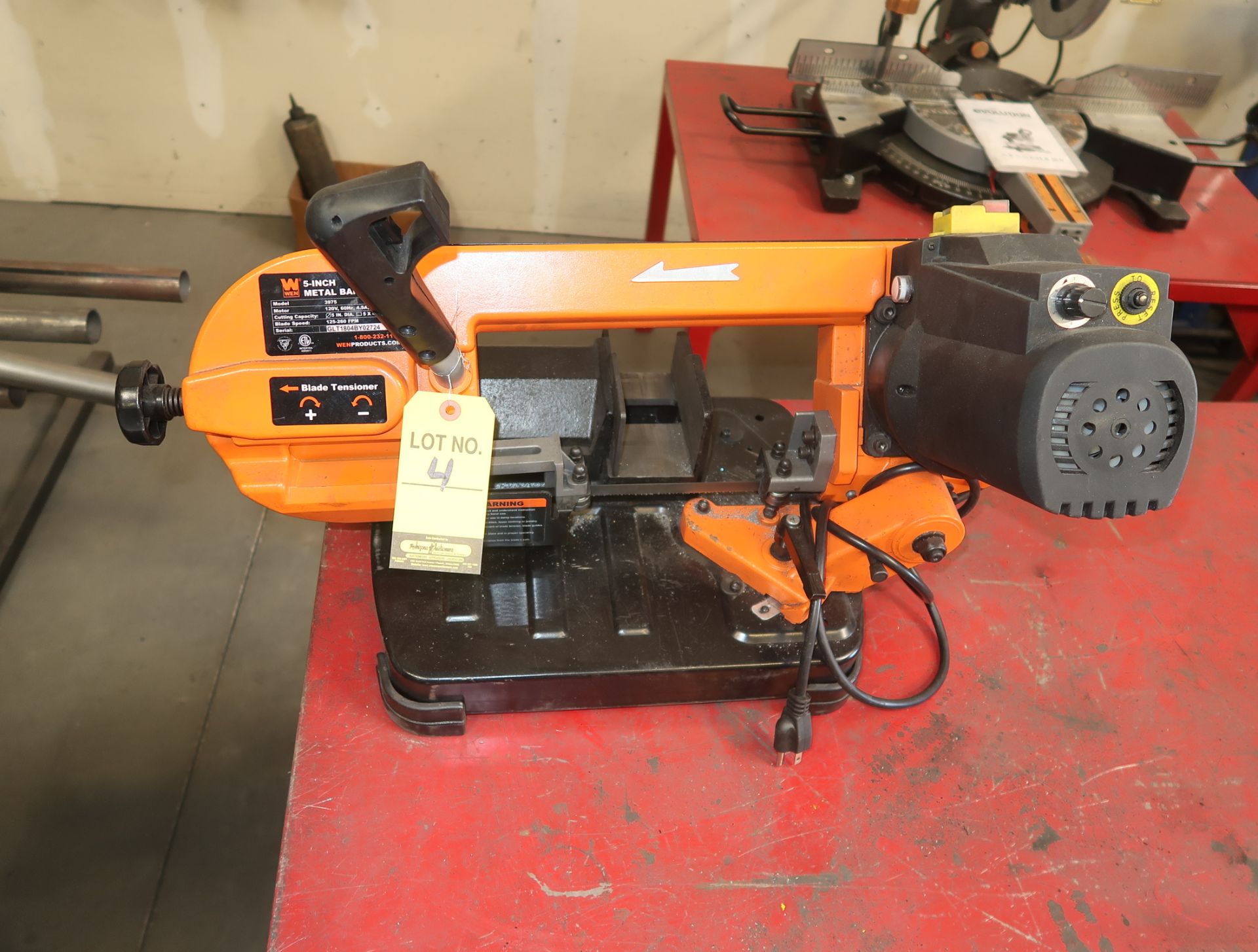 WEN 5" METAL BANDSAW MDL. 3975