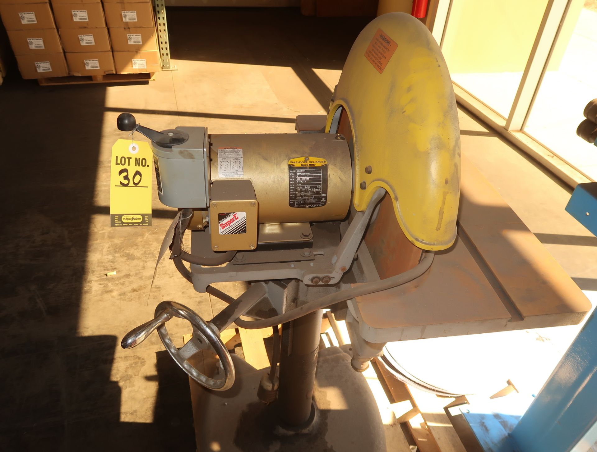 KALAMAZOO 20" HEAVY DUTY VERTICAL DISC SANDER MDL. D520 SN. 0213001 - Image 2 of 3