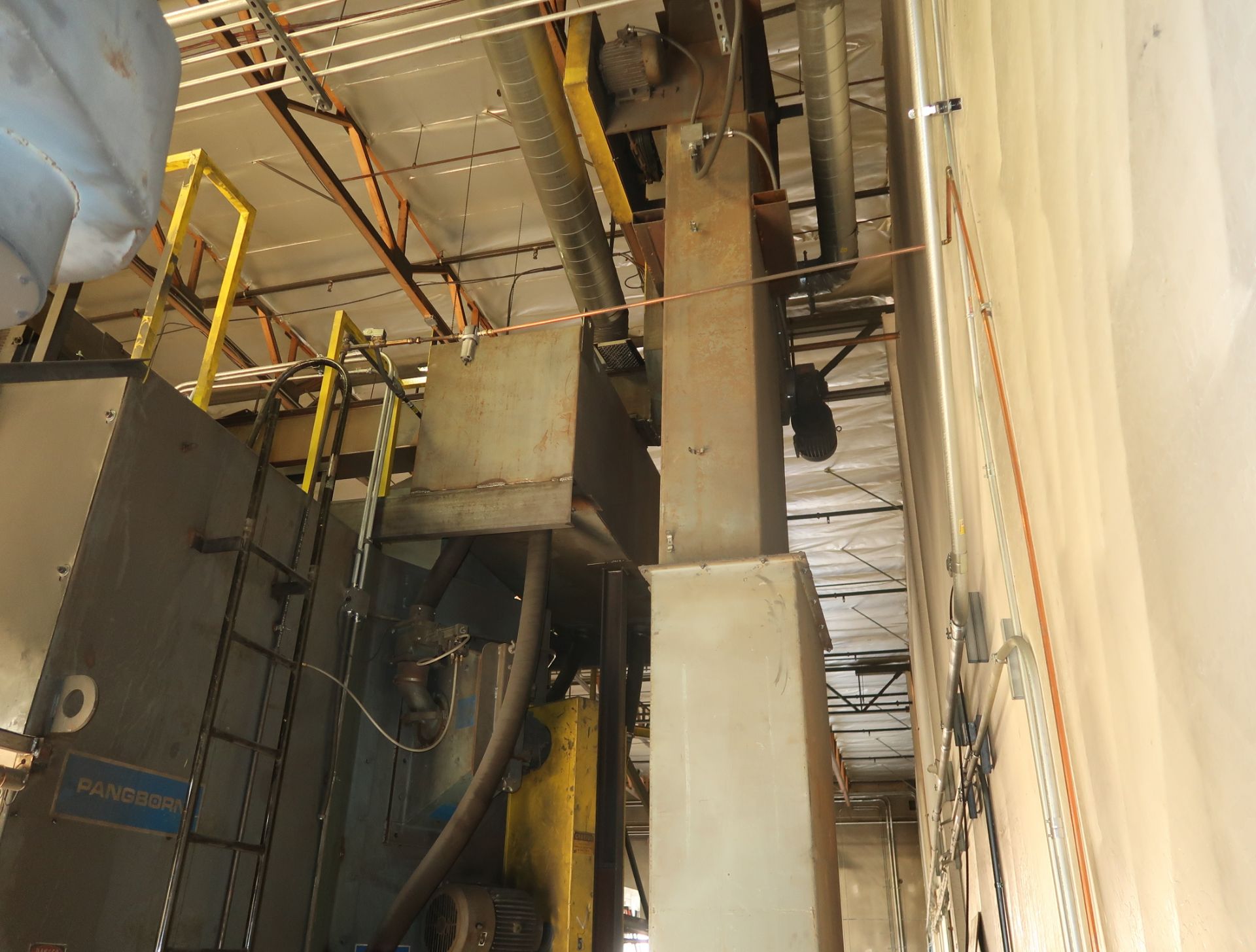 PANGBORN RK ROTO BLAST WHEELABRATOR W/ TORIT DUST COLLECTOR MDL. ES-1838 SN. ES-1838-6-8626 - Image 10 of 20