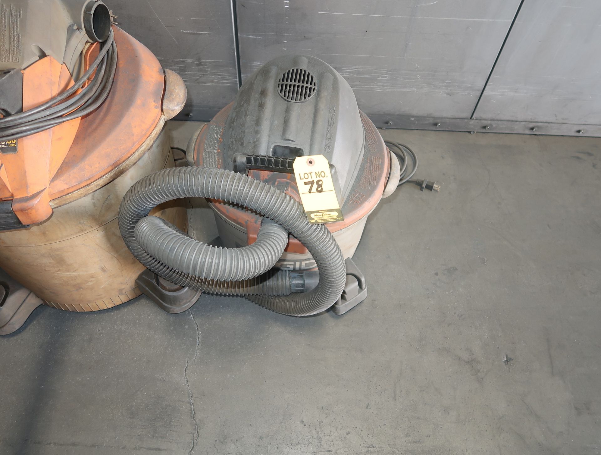 RIDGID 2.5HP SHOP VAC