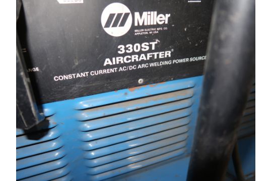 MILLER 330ST AIRCRAFTER SN. JJ335852 W/ COOLMATE 3 - Image 2 of 3