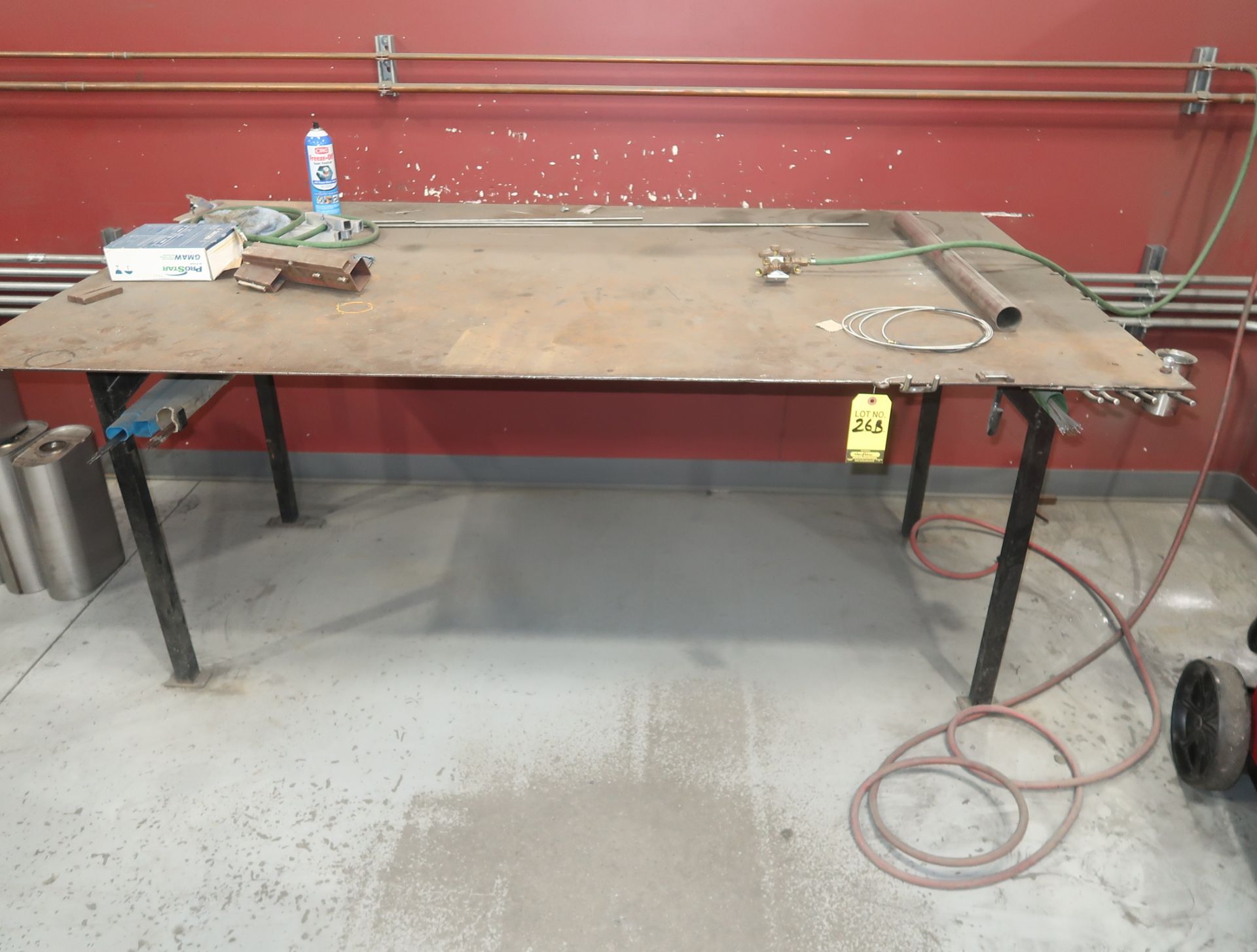 48"X80" STEEL WORK TABLE