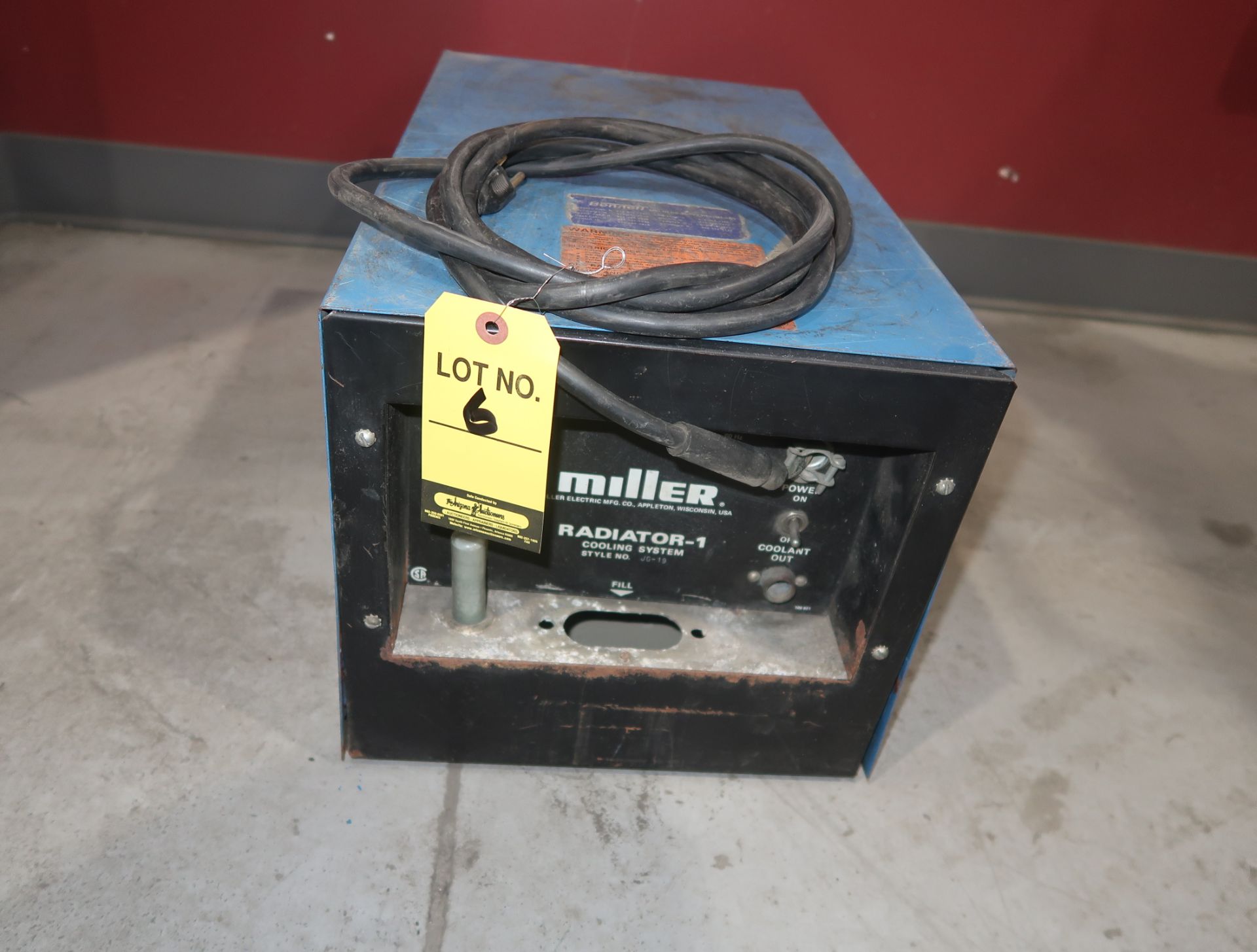 MILLER RADIATOR-1 SN. JG19