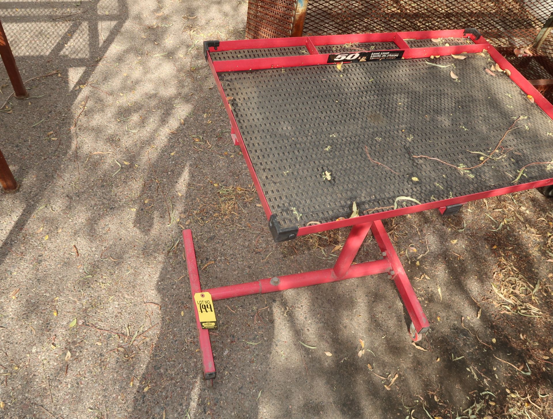 ALLTRADE 50LB CAP ROLLING WORK TABLE