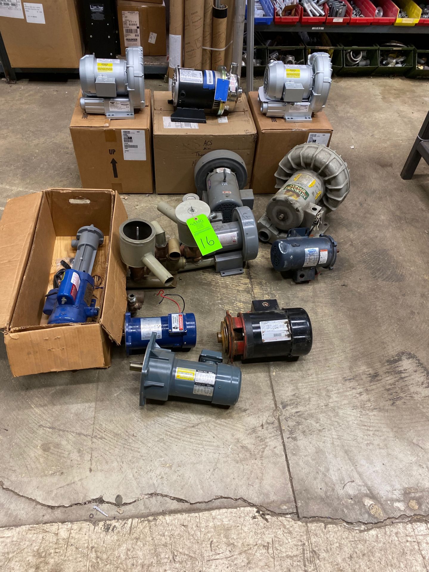 motors and pumps